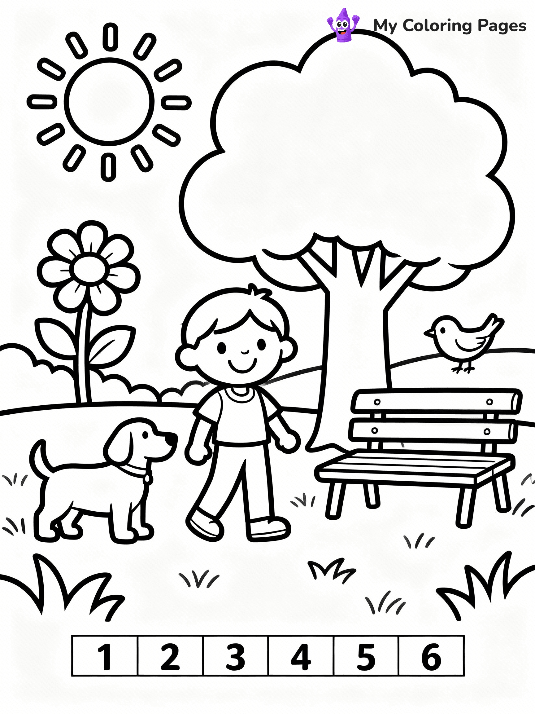 Math Coloring Pages - 9