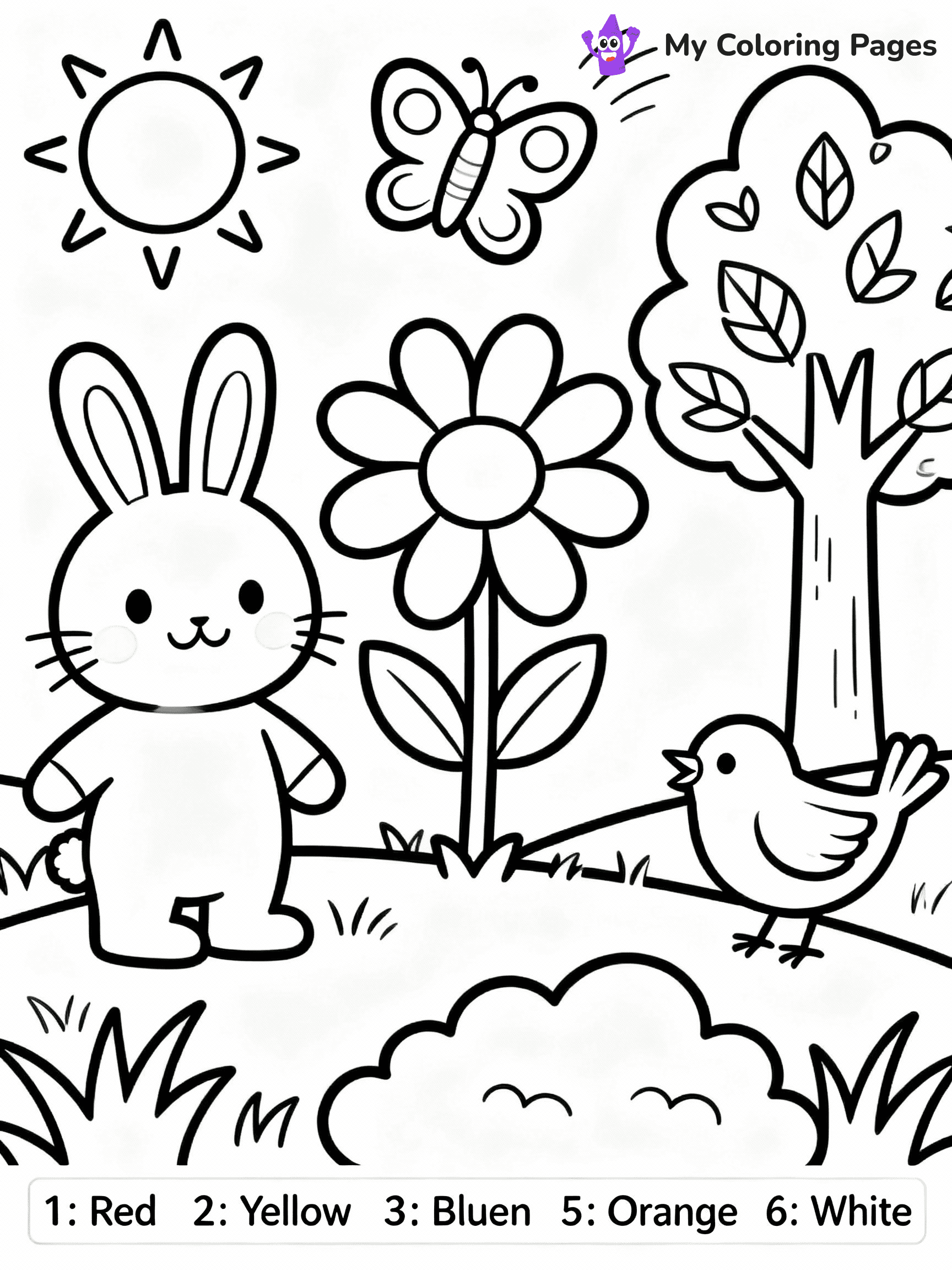 Math Coloring Pages - 5
