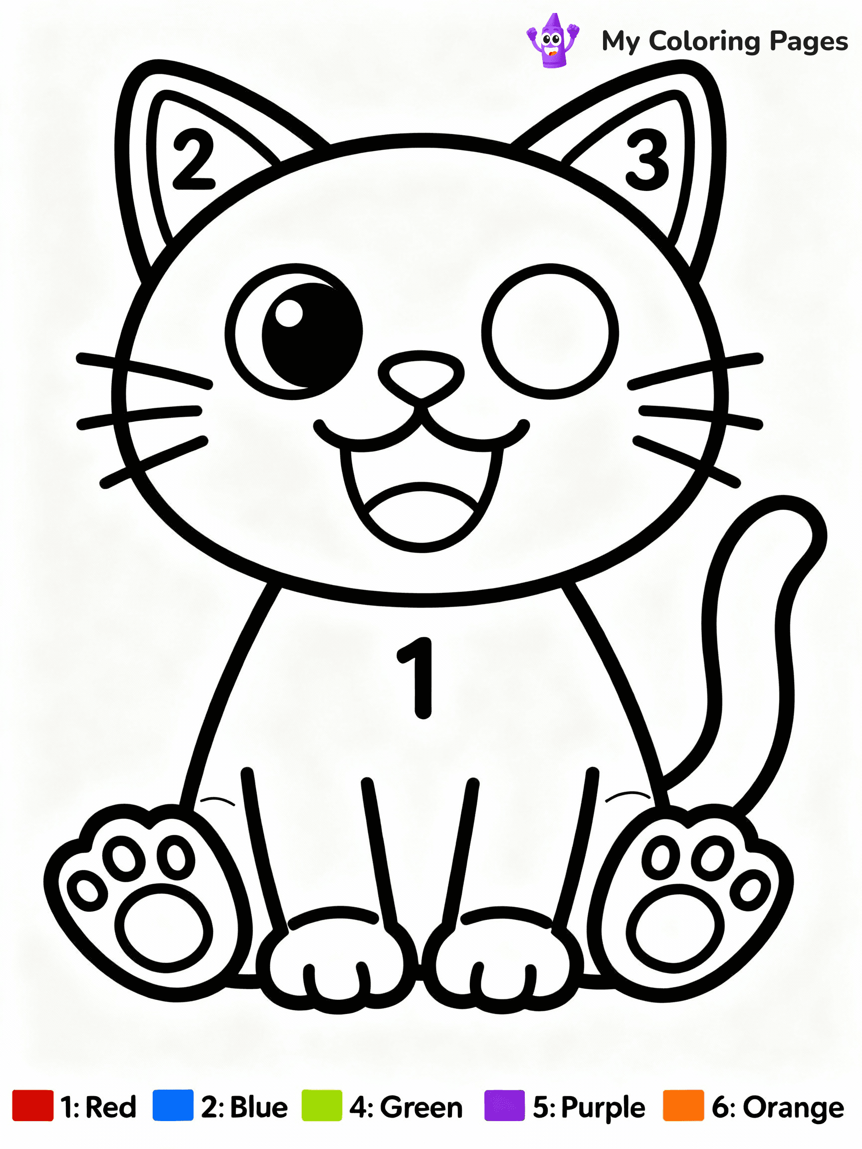 Math Coloring Pages - 4