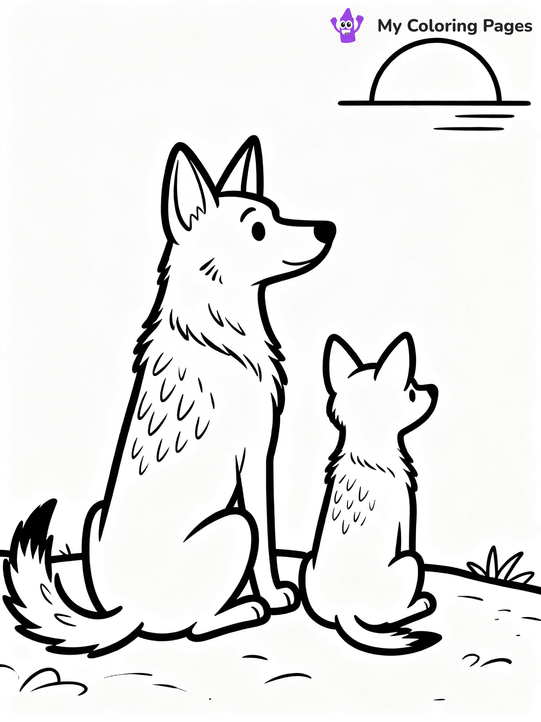 Dingo Coloring Pages - 18