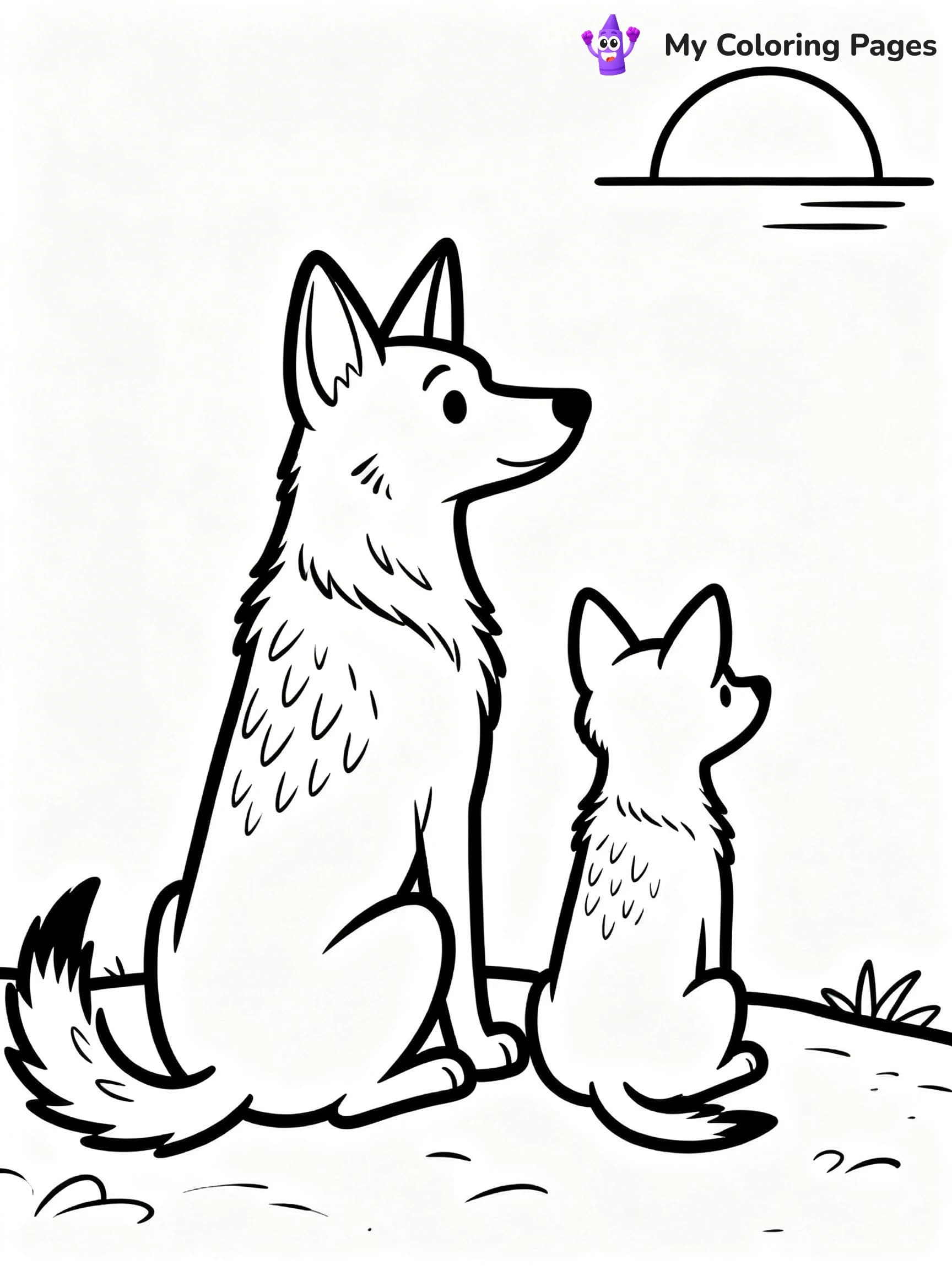 Dingo Coloring Pages - 18