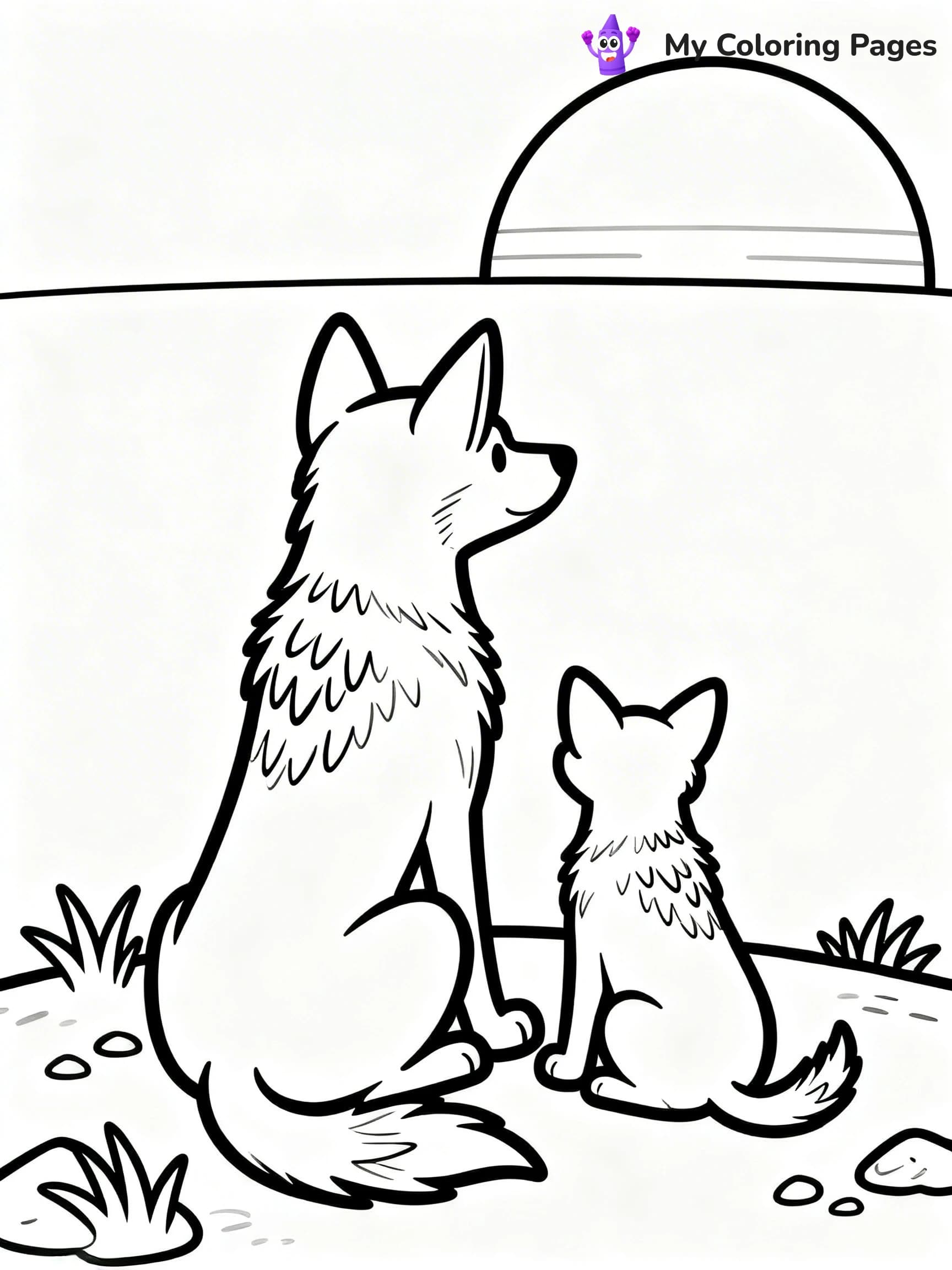 Dingo Coloring Pages - 17