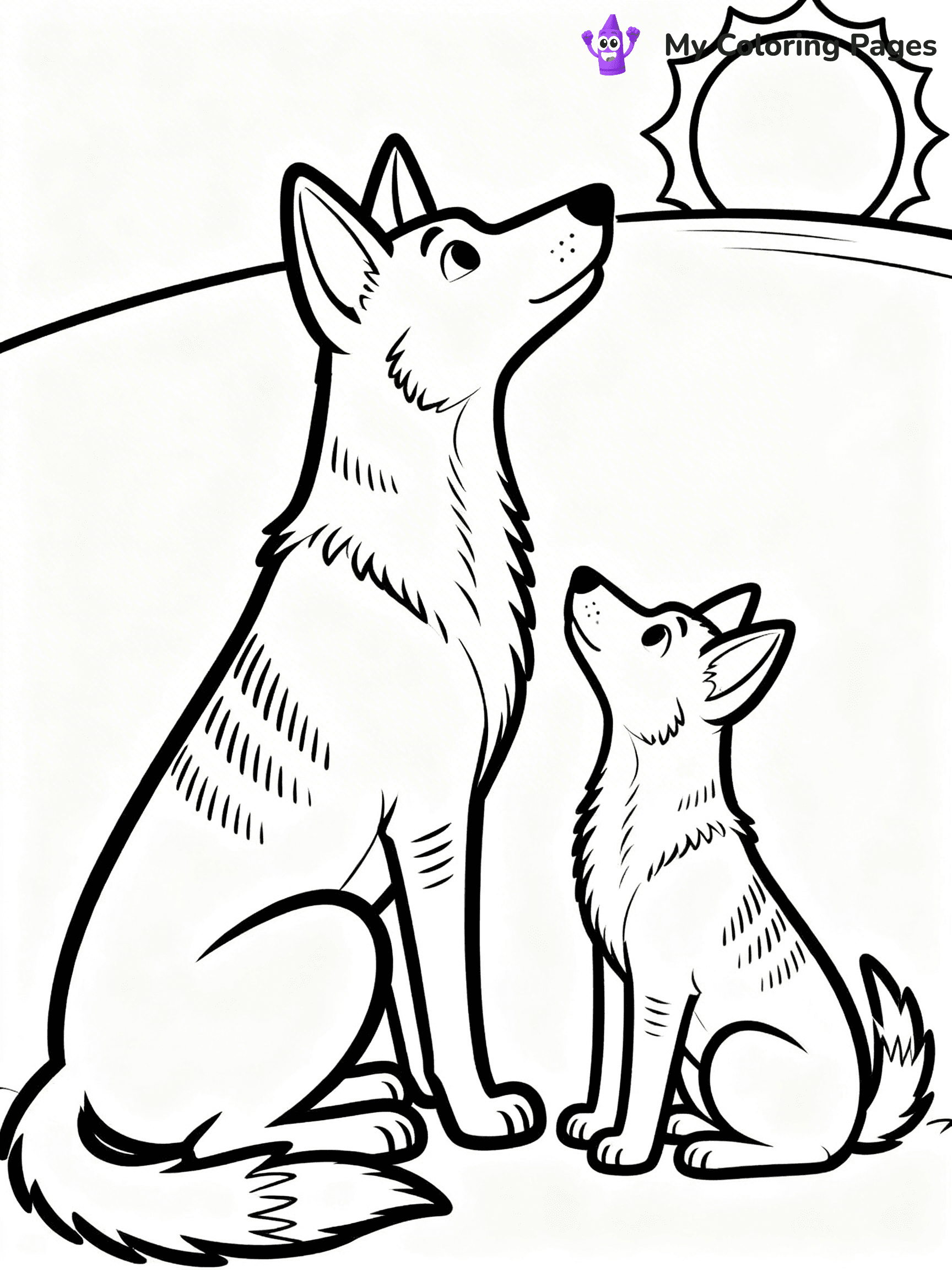 Dingo Coloring Pages - 14