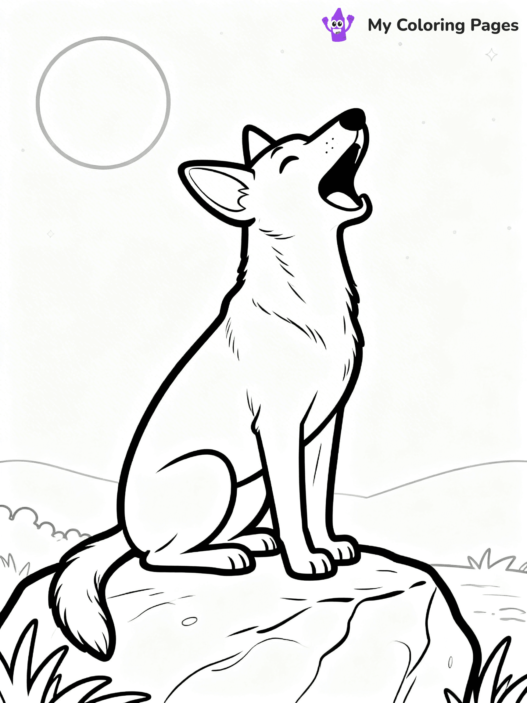 Dingo Coloring Pages - 11