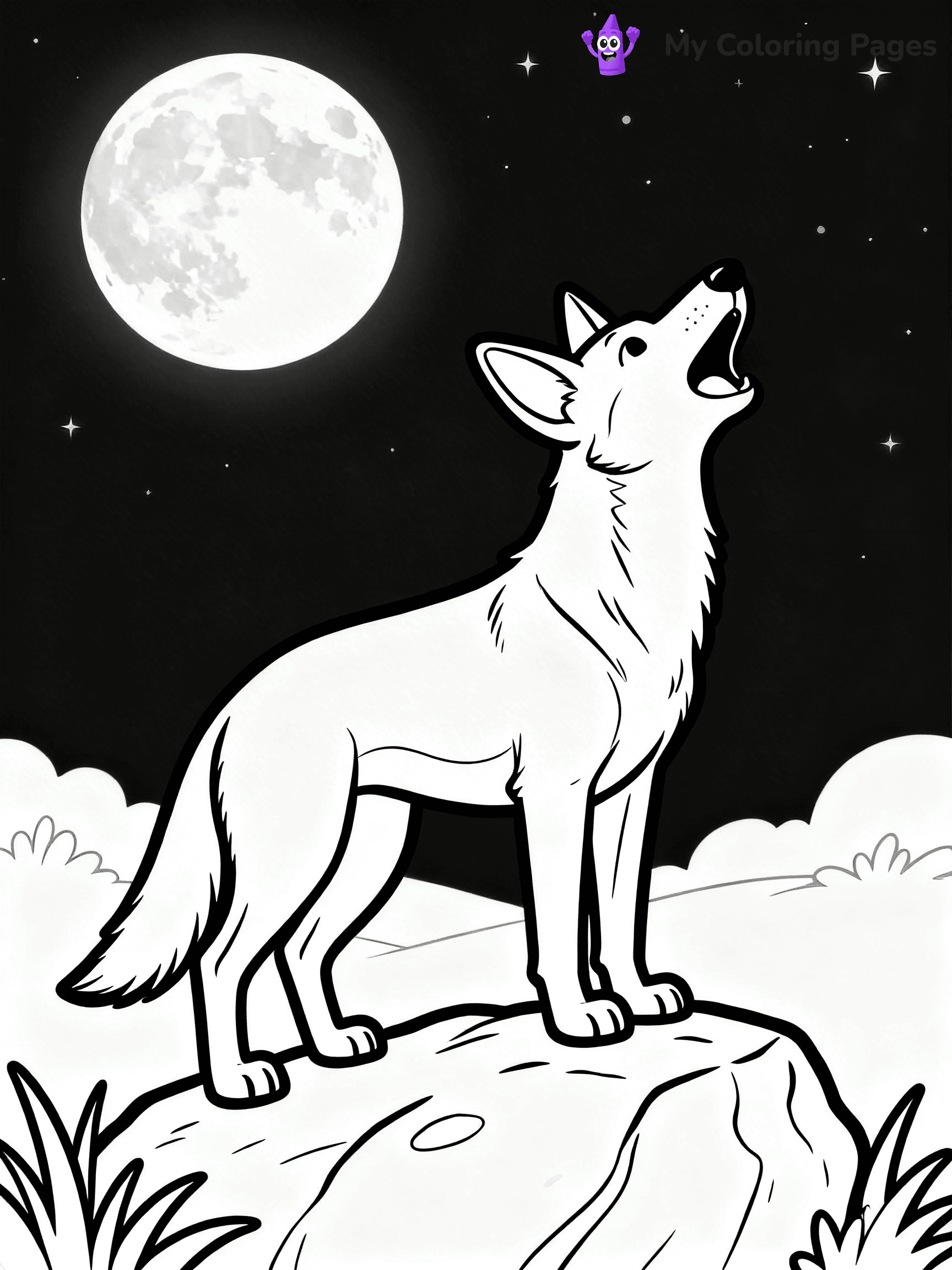 Dingo Coloring Pages - 10
