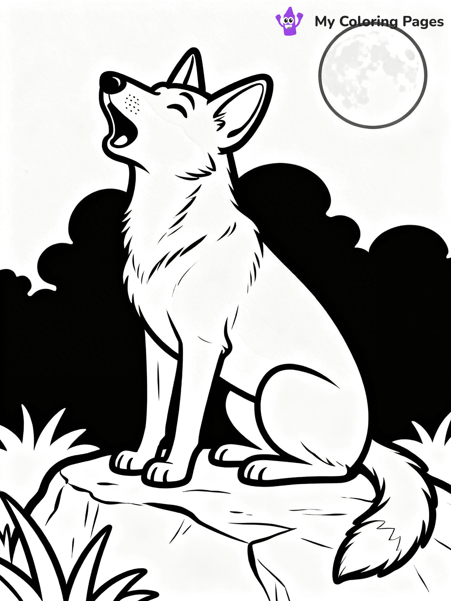 Dingo Coloring Pages - 9