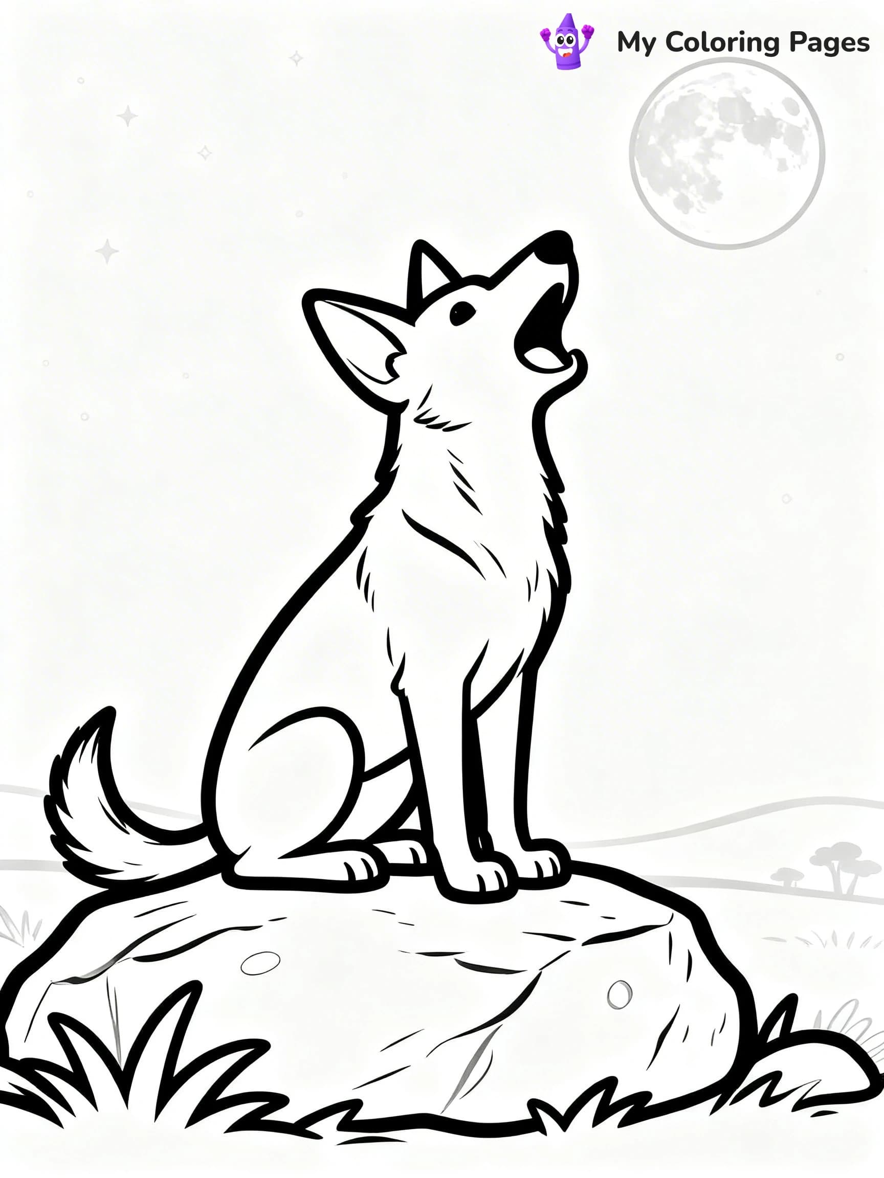 Dingo Coloring Pages - 8