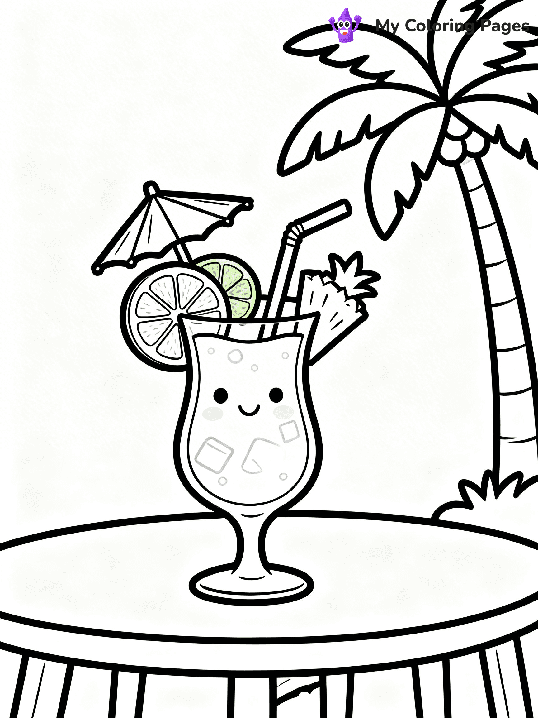 Drink Coloring Pages - 24