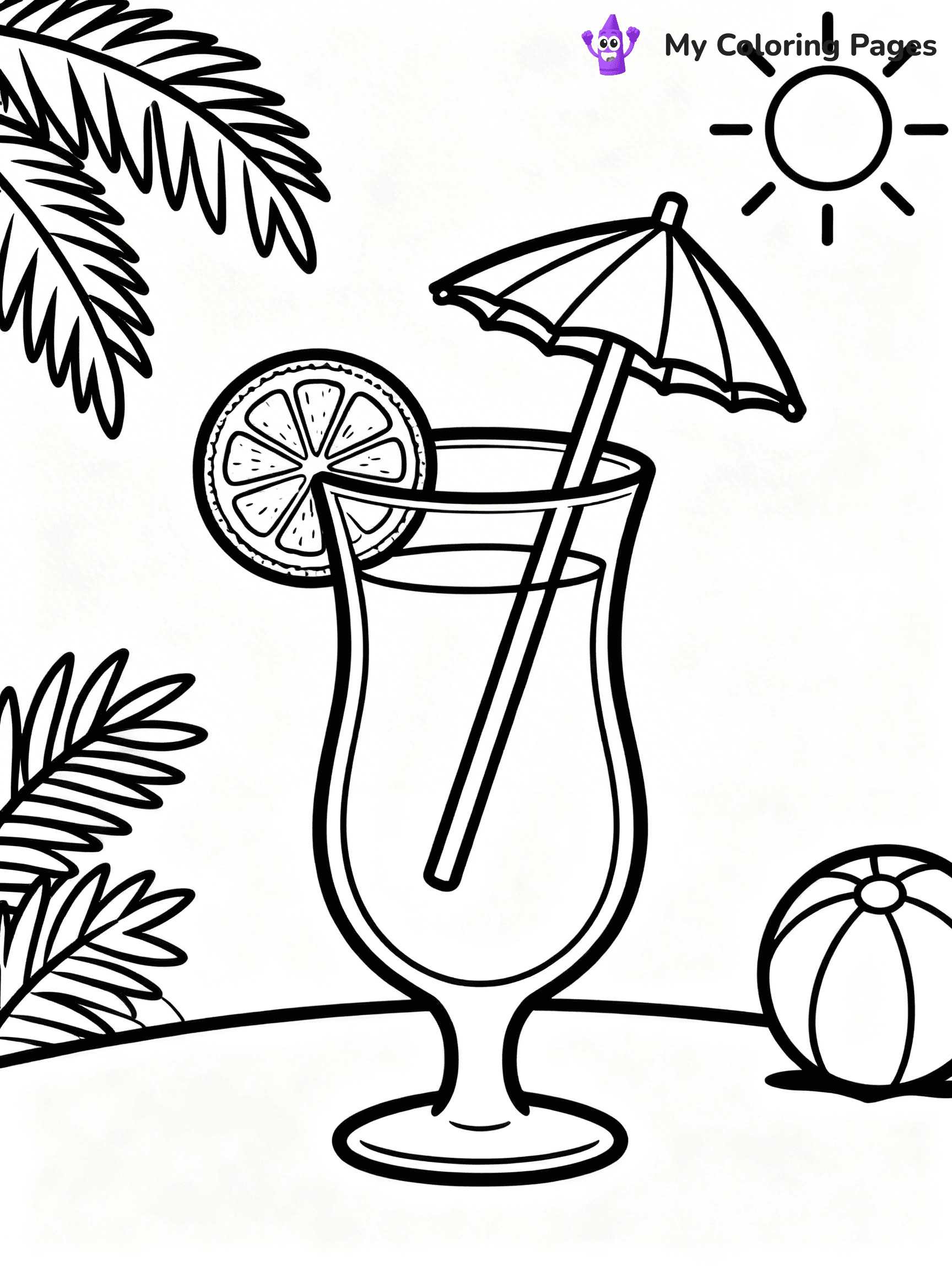 Drink Coloring Pages - 19