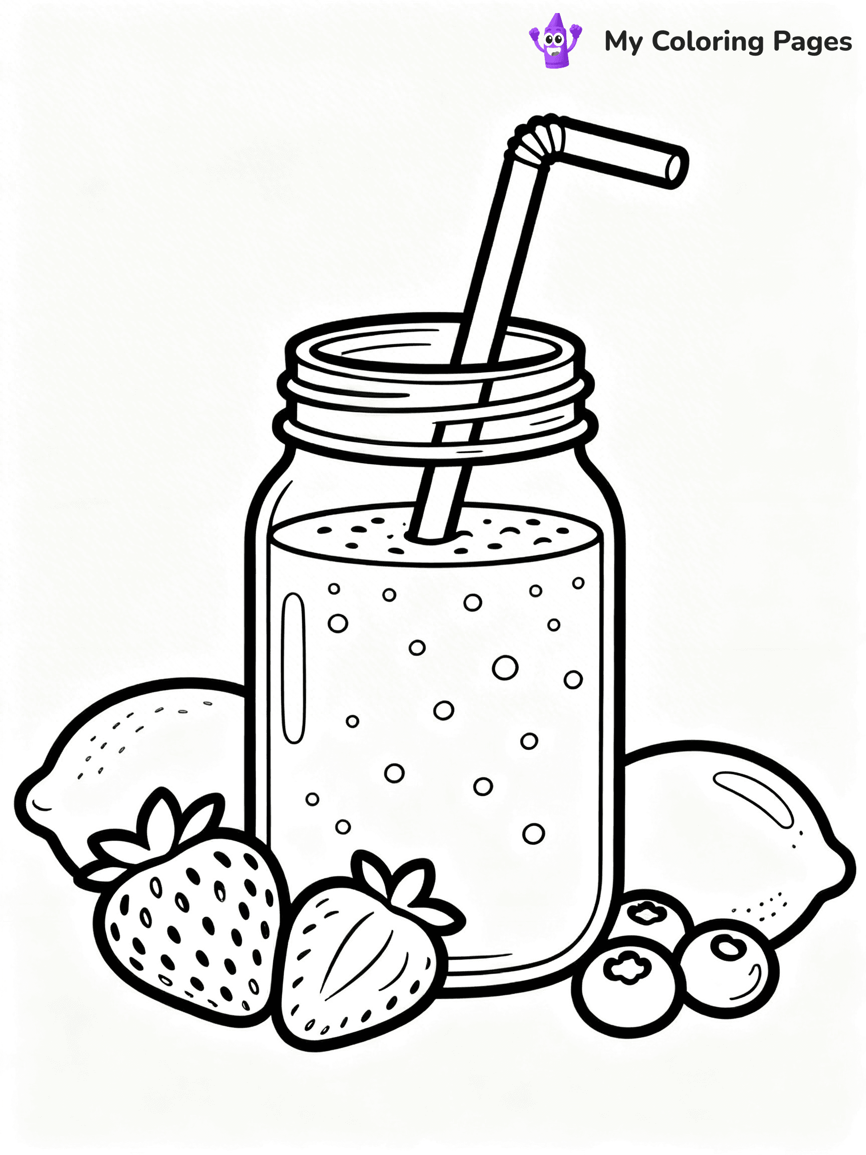 Drink Coloring Pages - 12