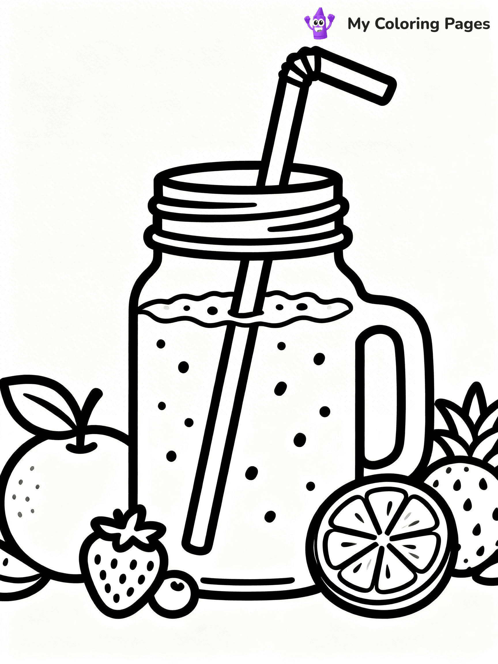 Drink Coloring Pages - 8