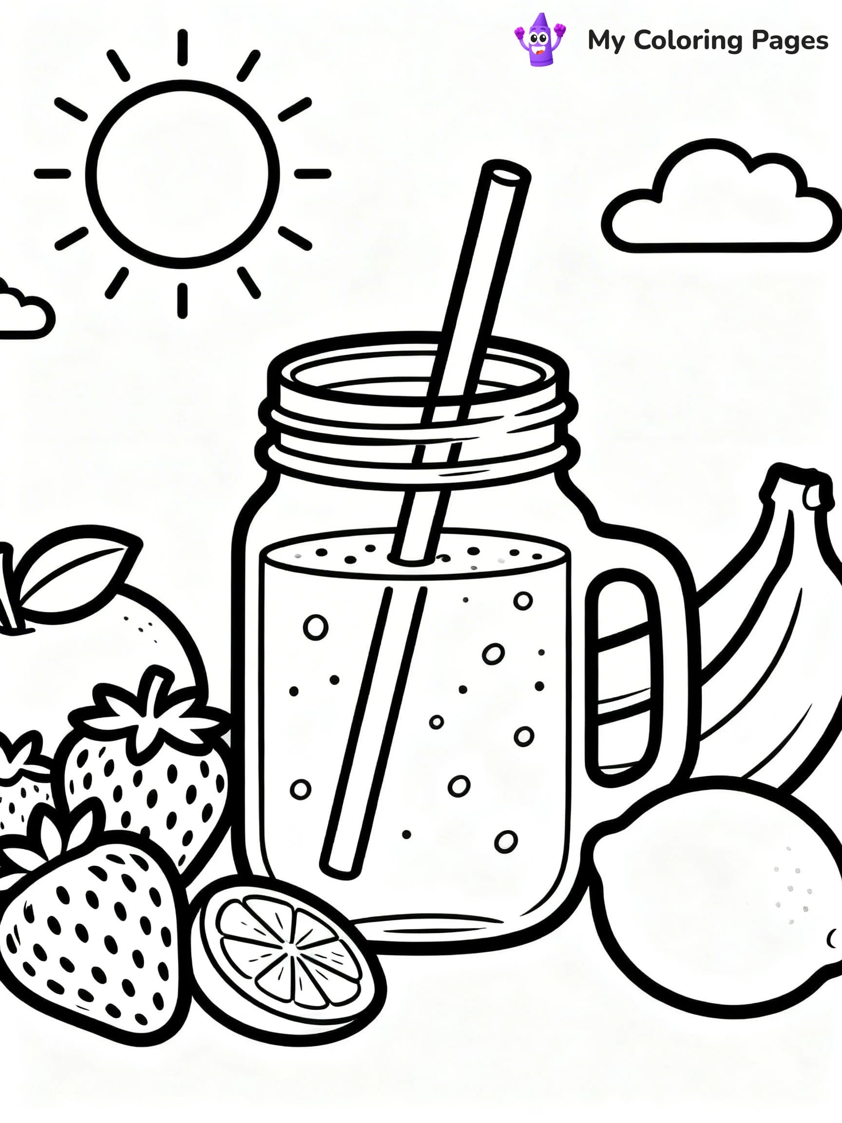 Drink Coloring Pages - 7