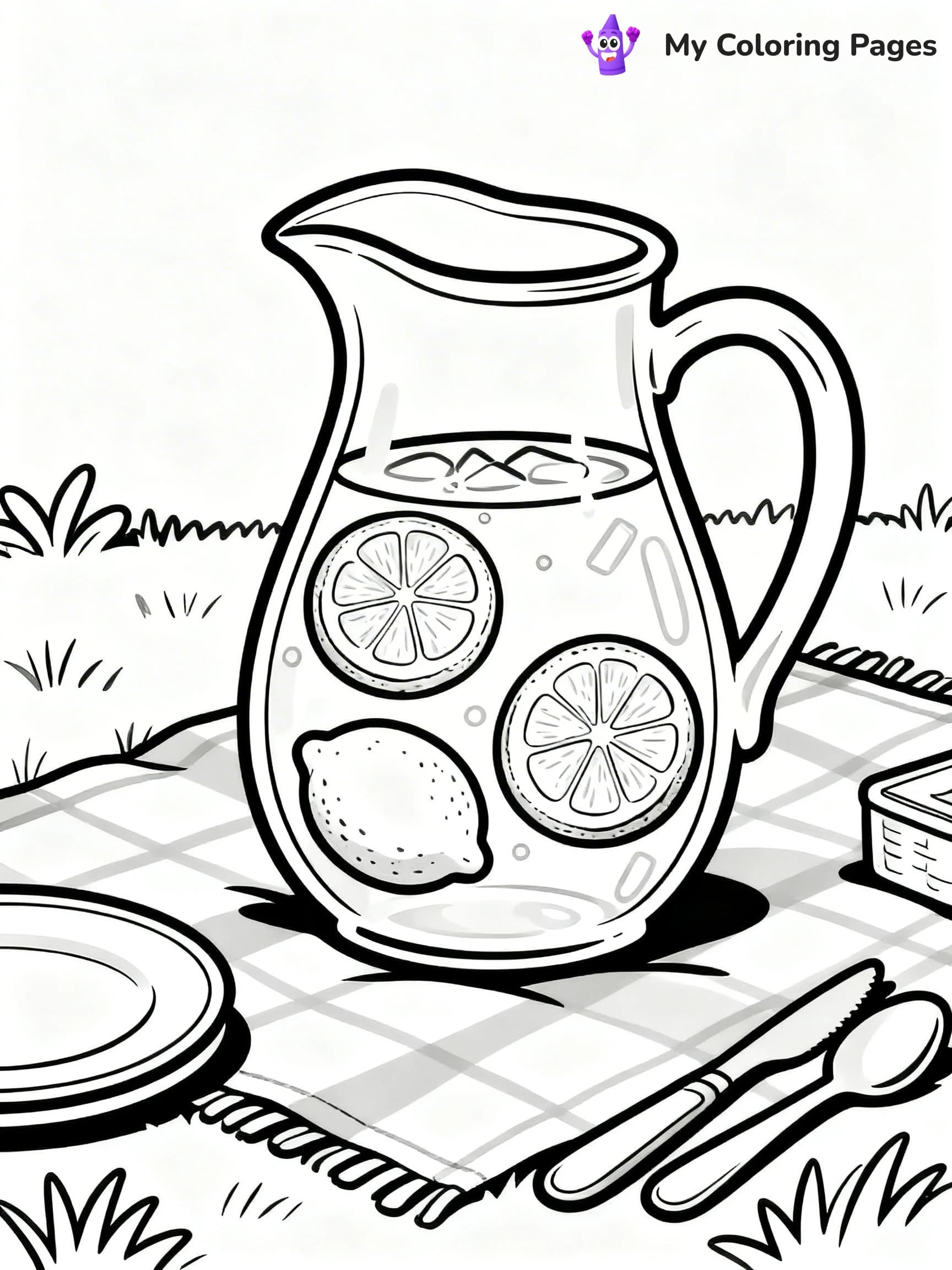 Drink Coloring Pages - 1