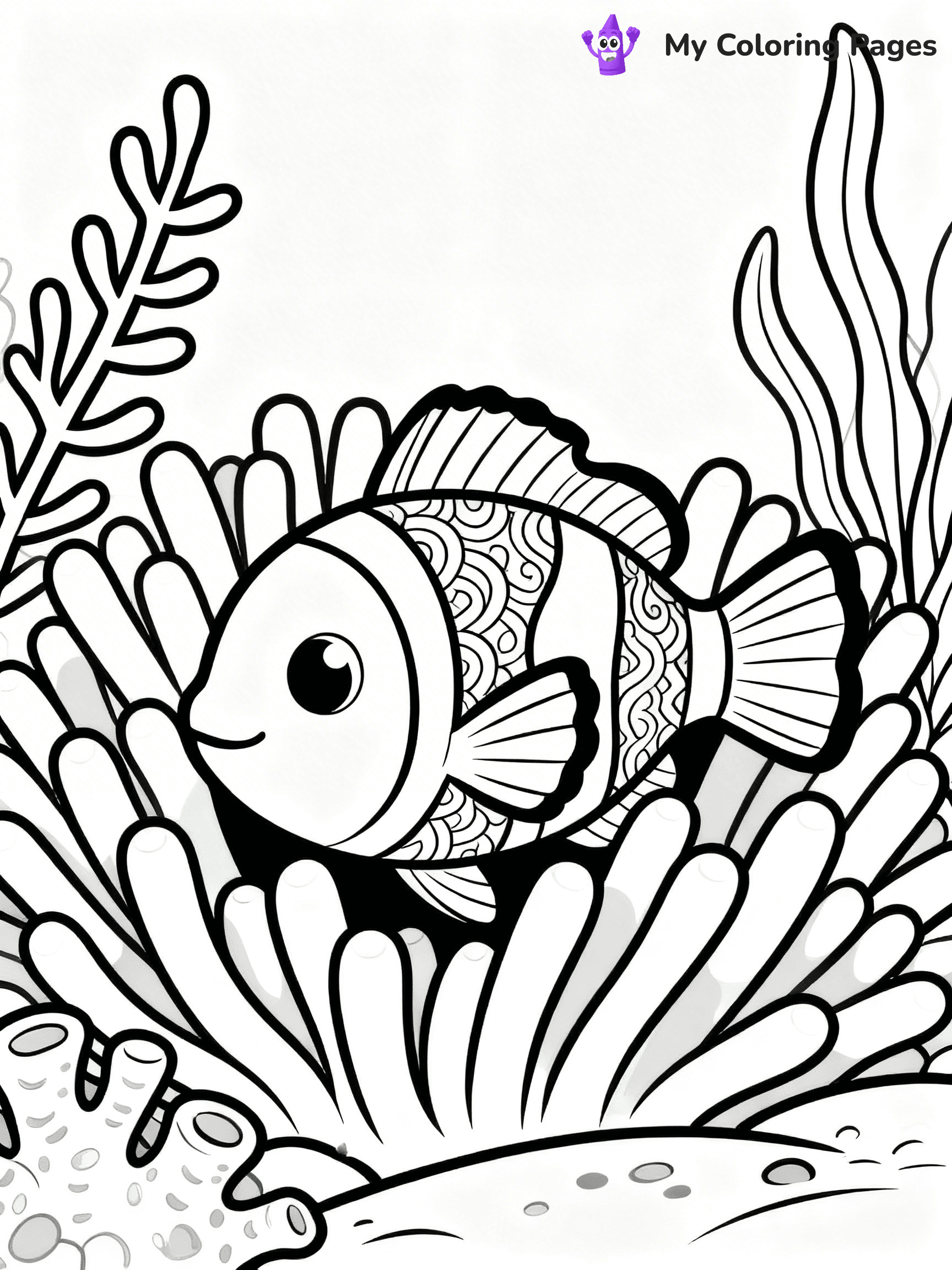 Underwater Ocean Coloring Pages - 101