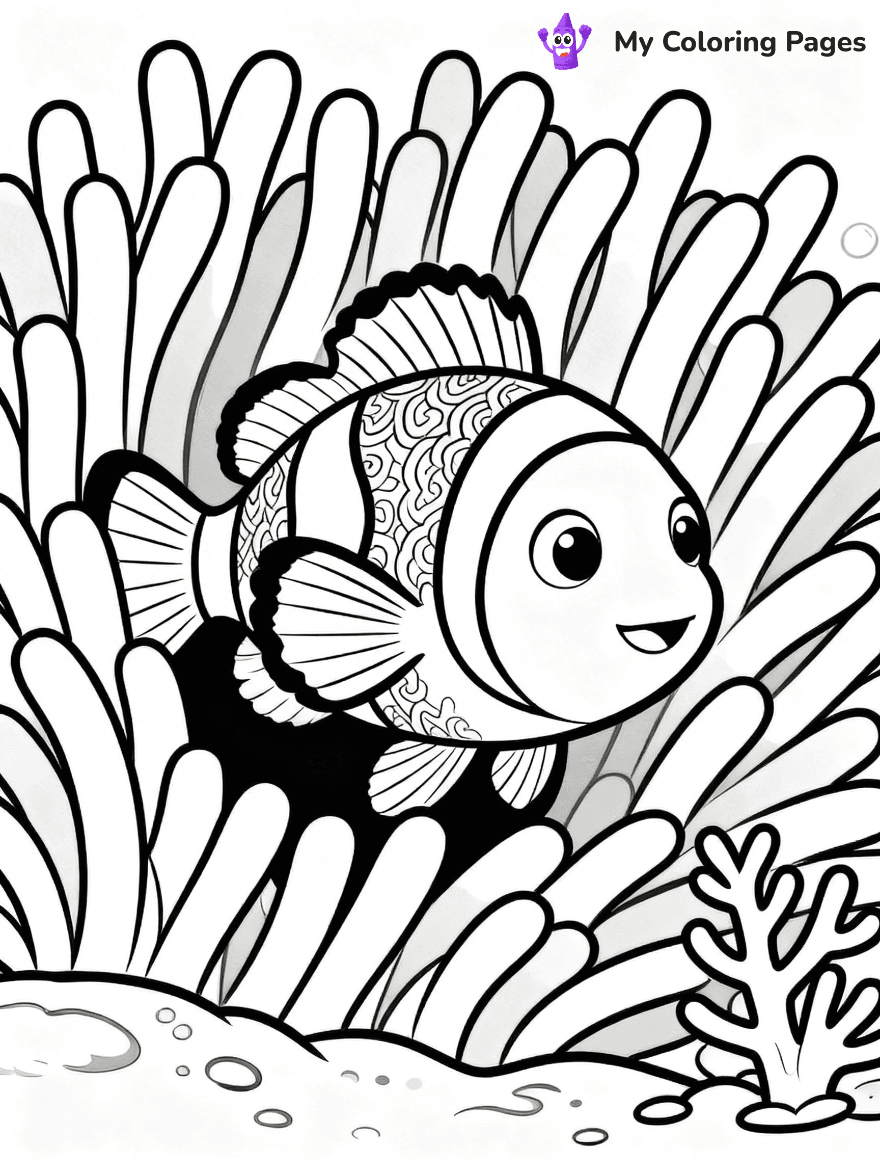 Underwater Ocean Coloring Pages - 99