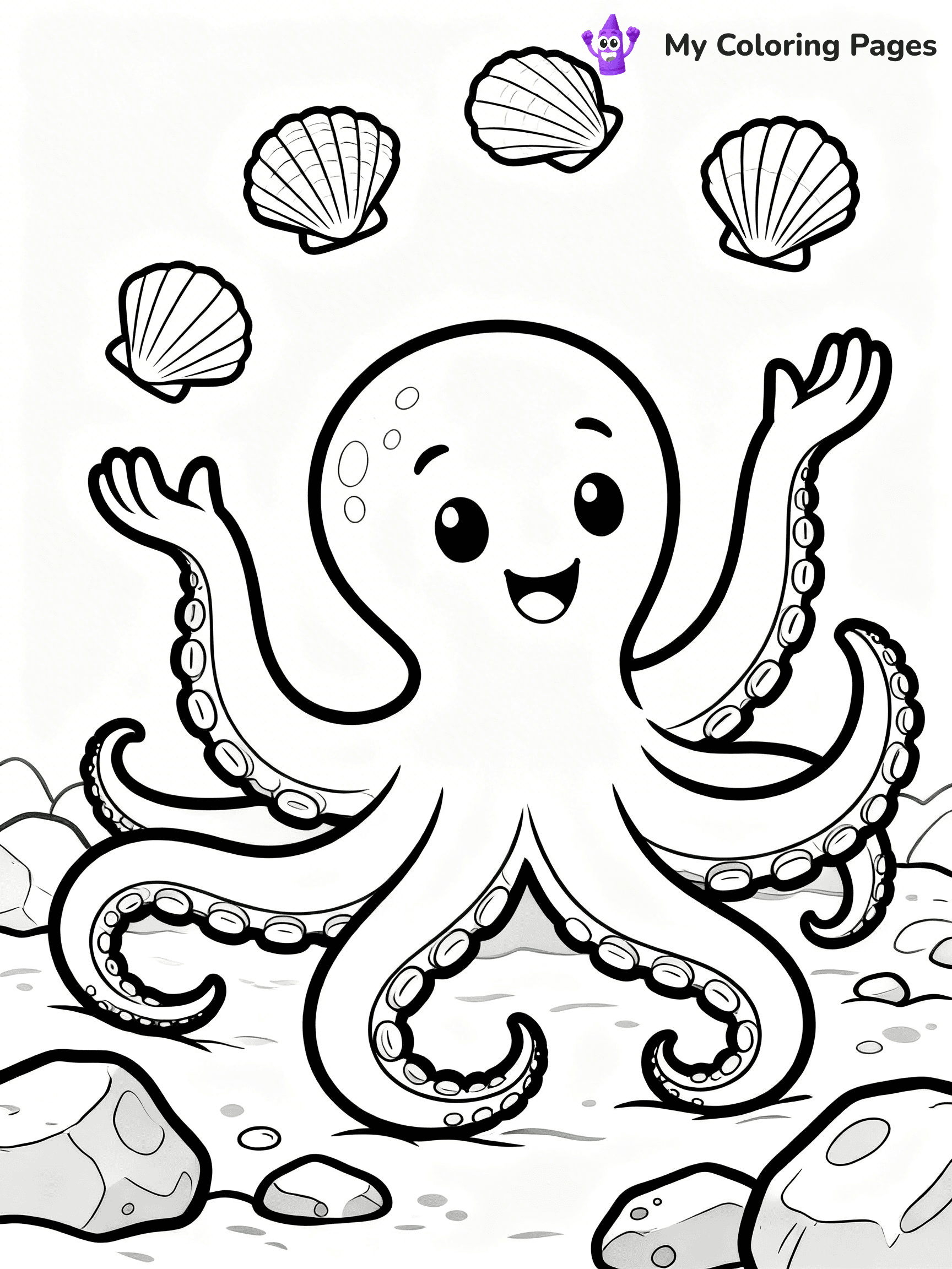 Underwater Ocean Coloring Pages - 94