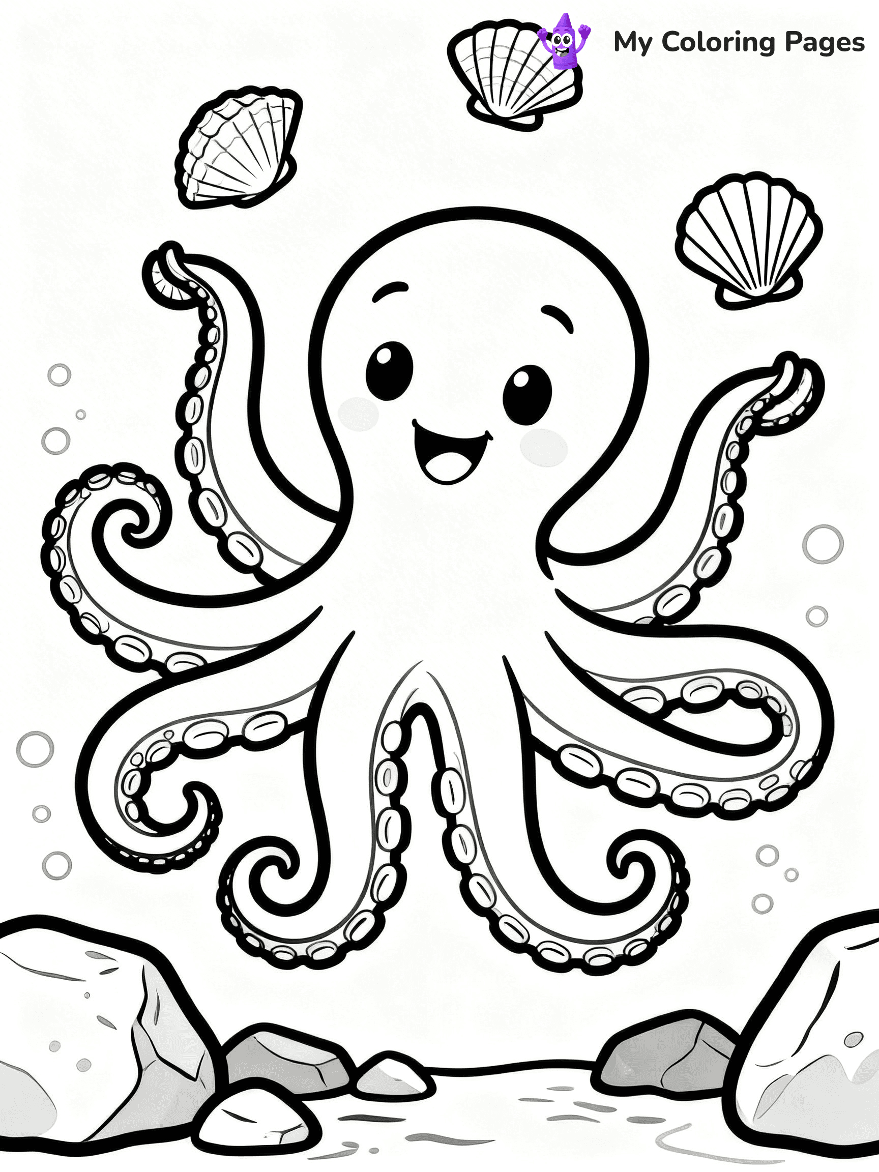Underwater Ocean Coloring Pages - 93
