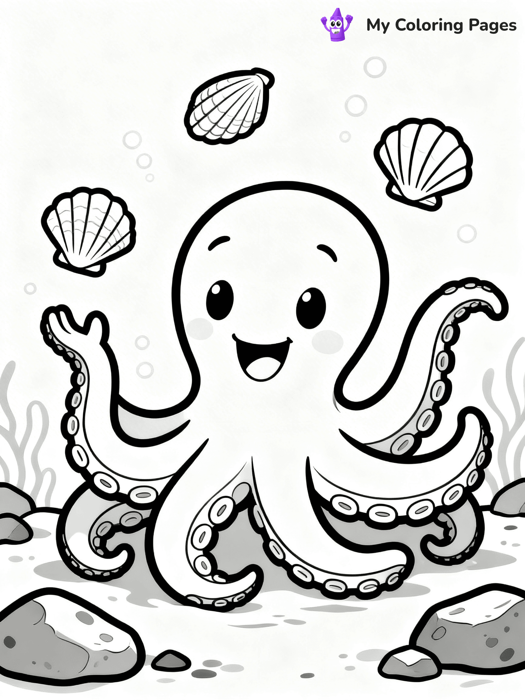 Underwater Ocean Coloring Pages - 92