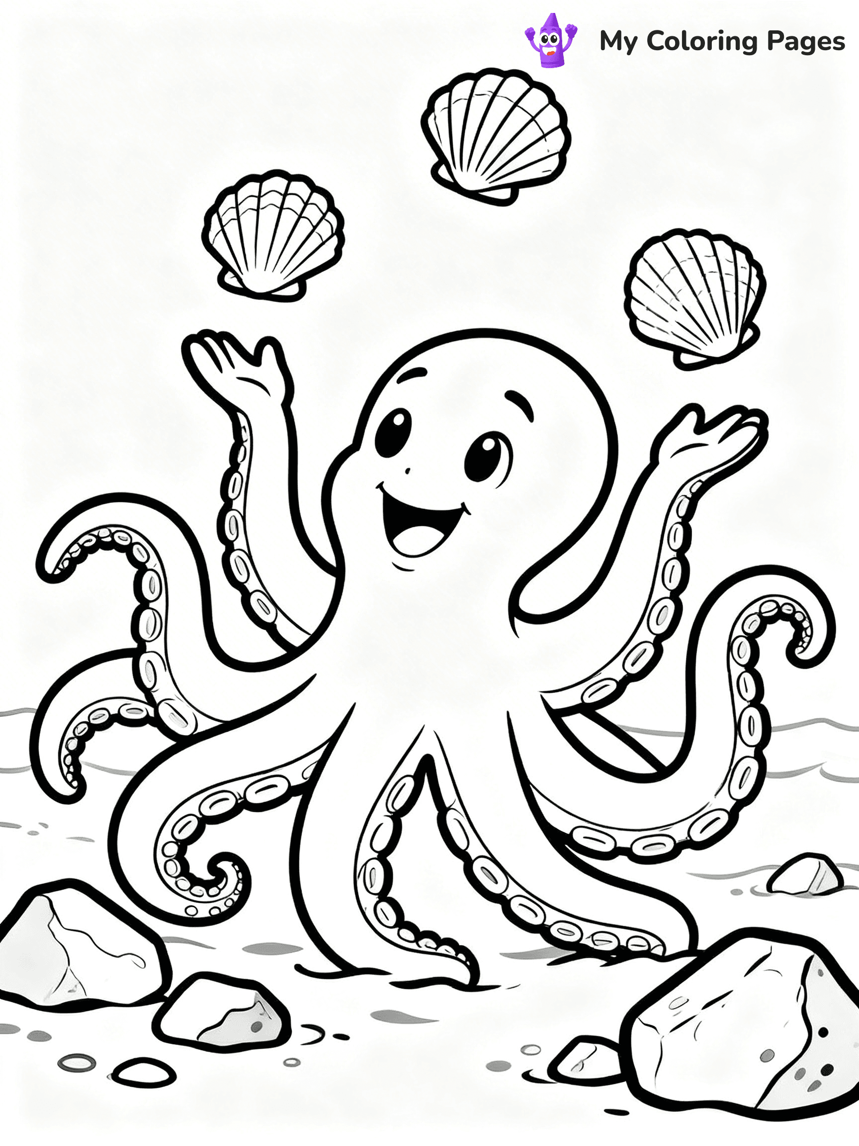 Underwater Ocean Coloring Pages - 90