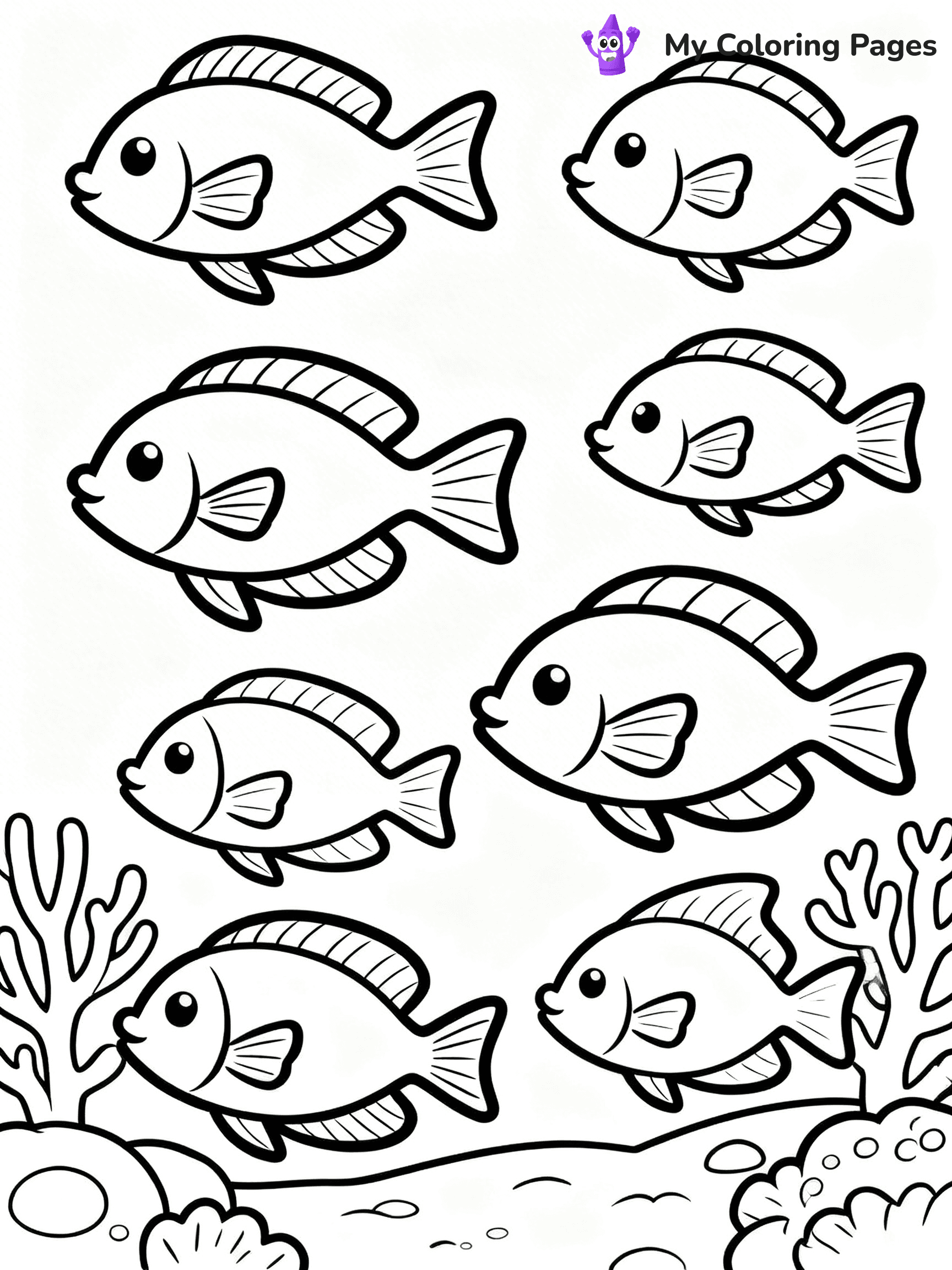 Underwater Ocean Coloring Pages - 35