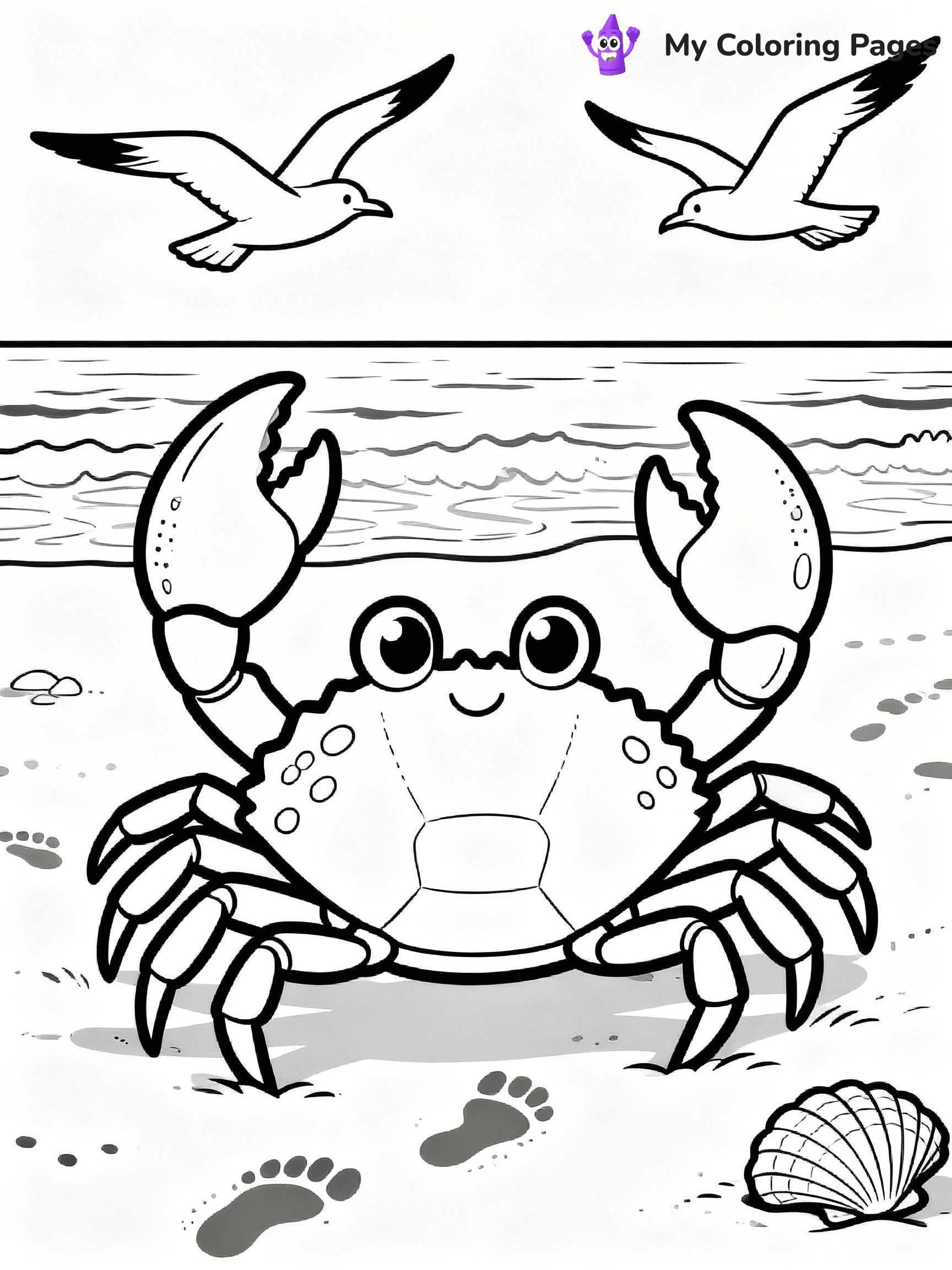 Underwater Ocean Coloring Pages - 23