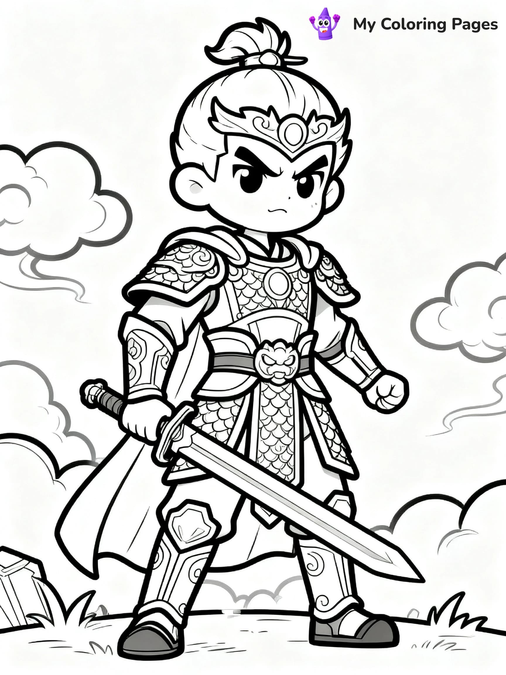 Mythical Coloring Pages For Adults - 17