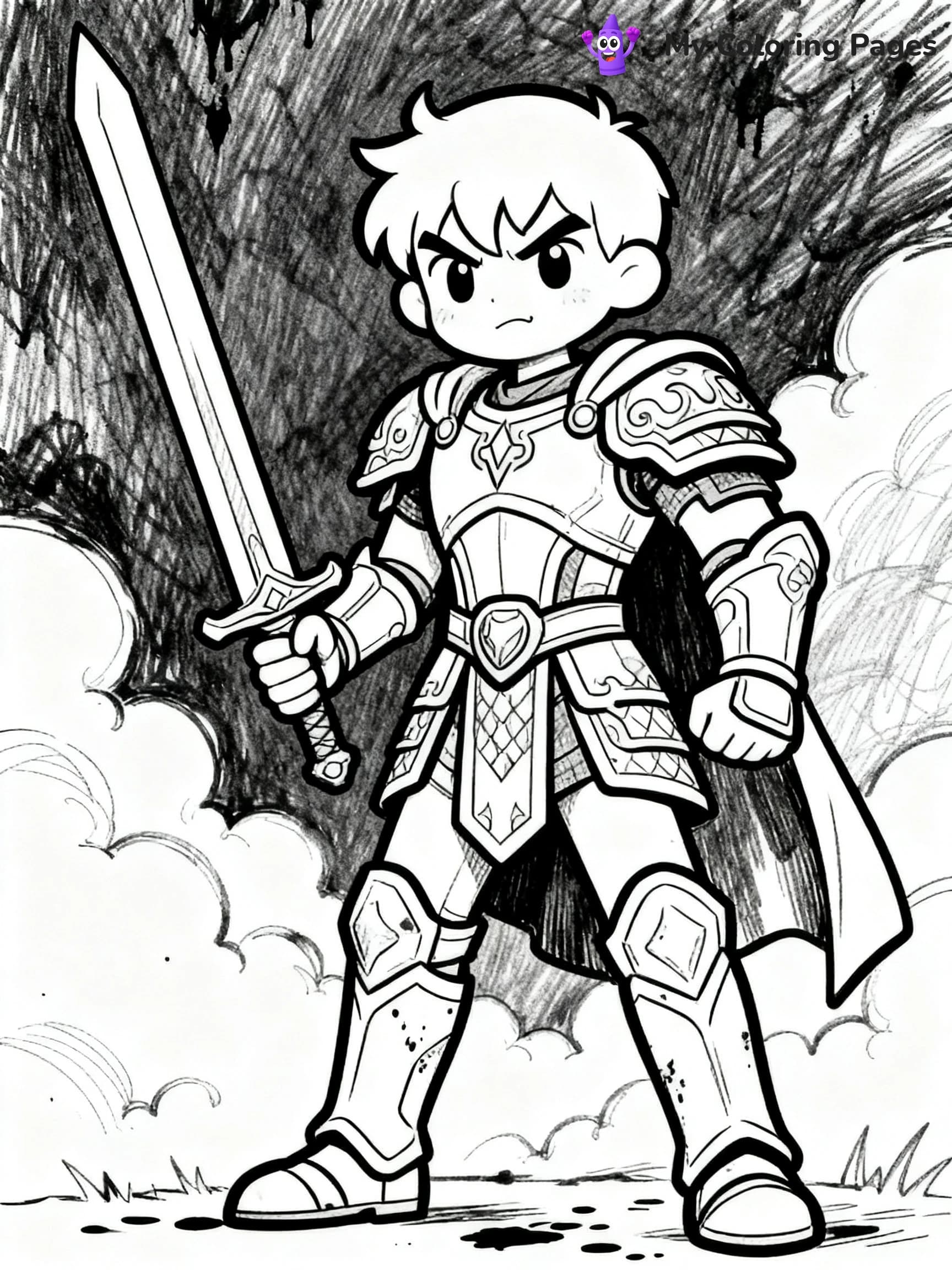 Mythical Coloring Pages For Adults - 15