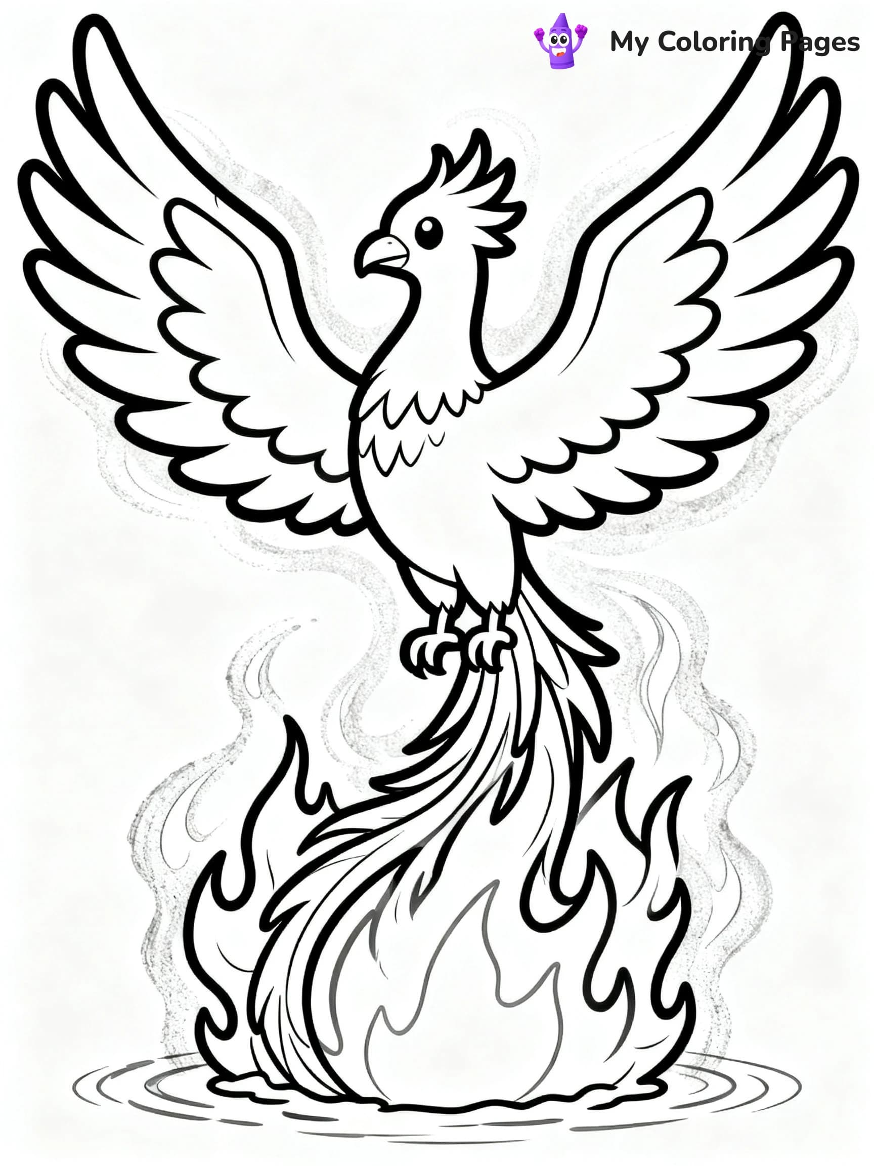 Mythical Coloring Pages For Adults - 4