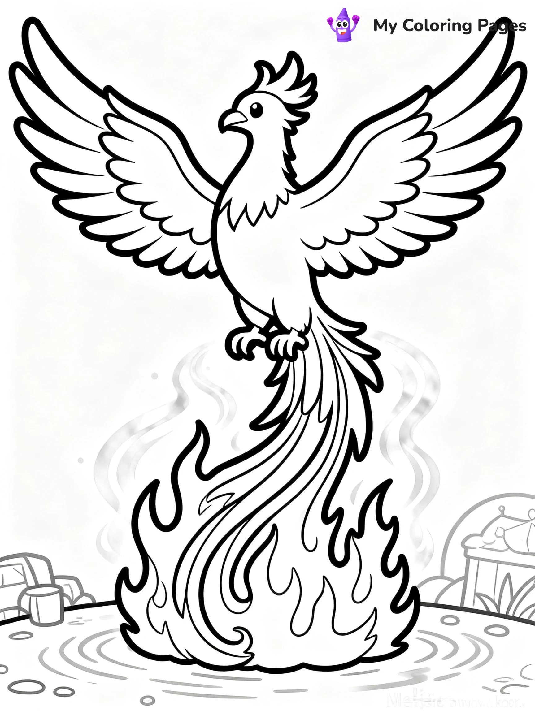 Mythical Coloring Pages For Adults - 2