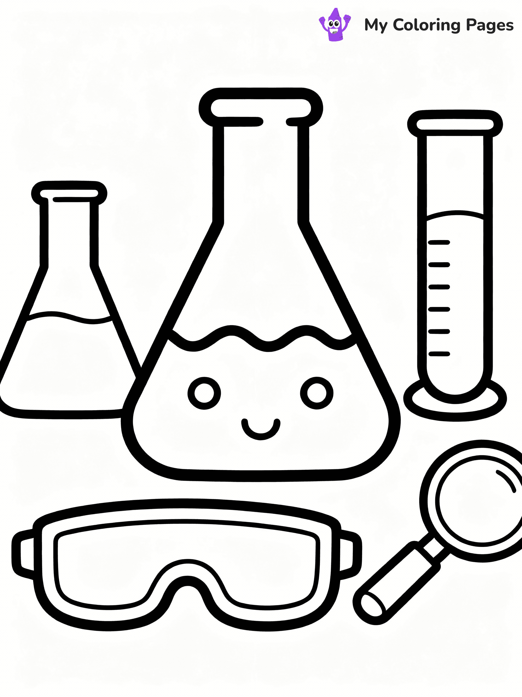 Science Coloring Pages - 24
