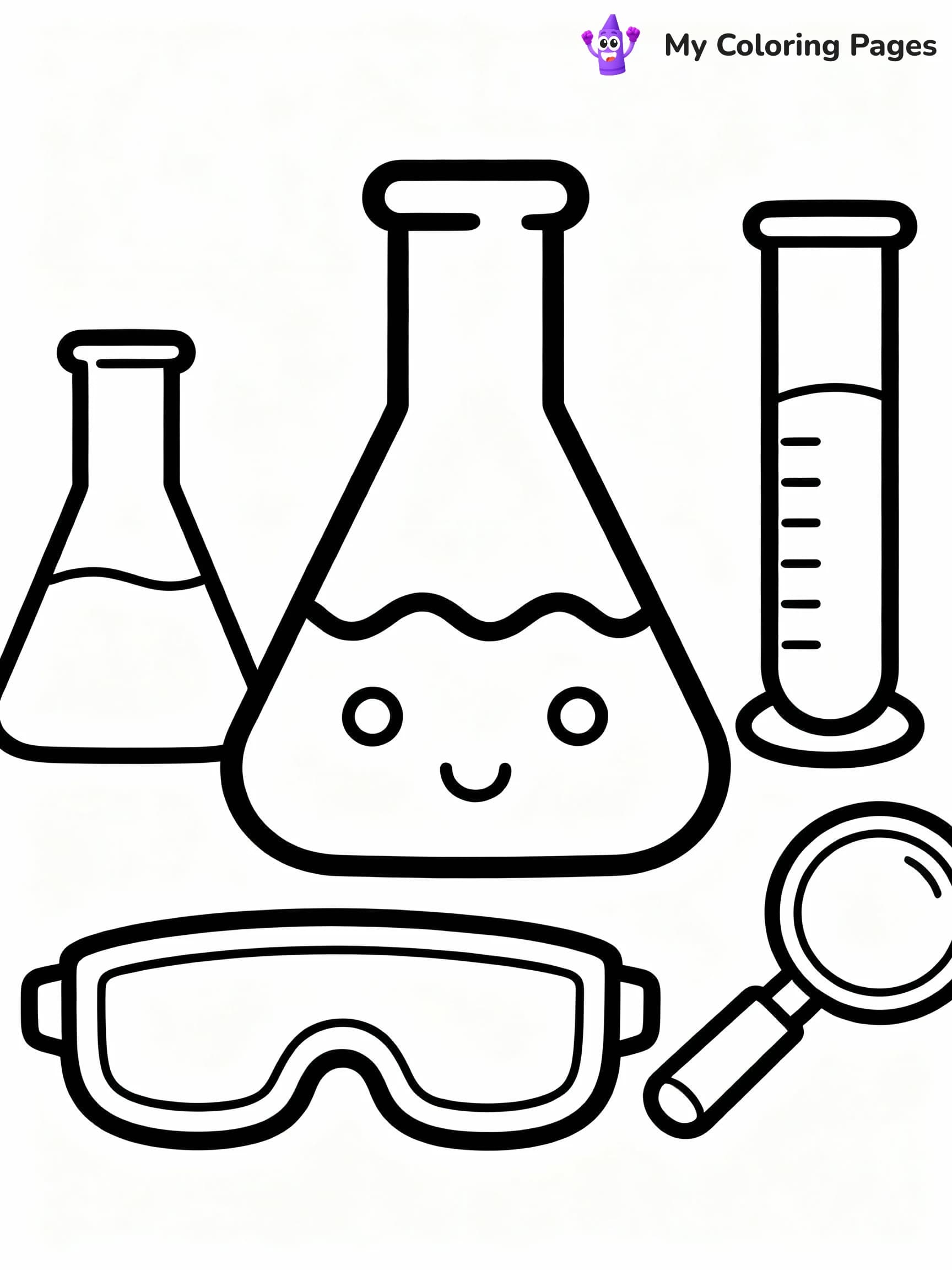 Science Coloring Pages - 24