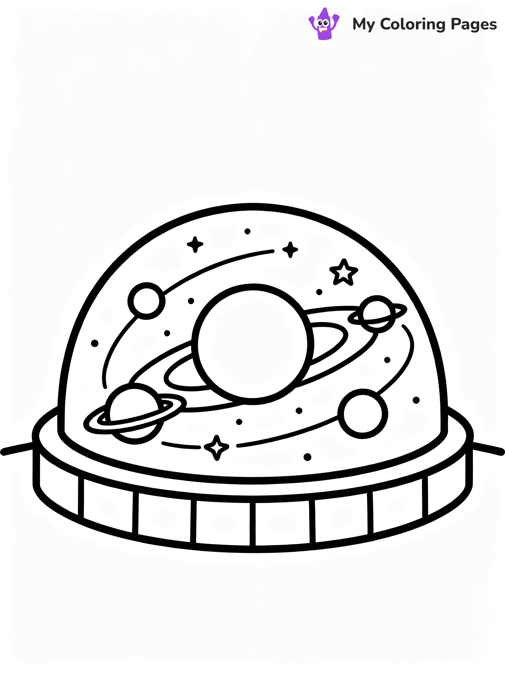 Science Coloring Pages - 18
