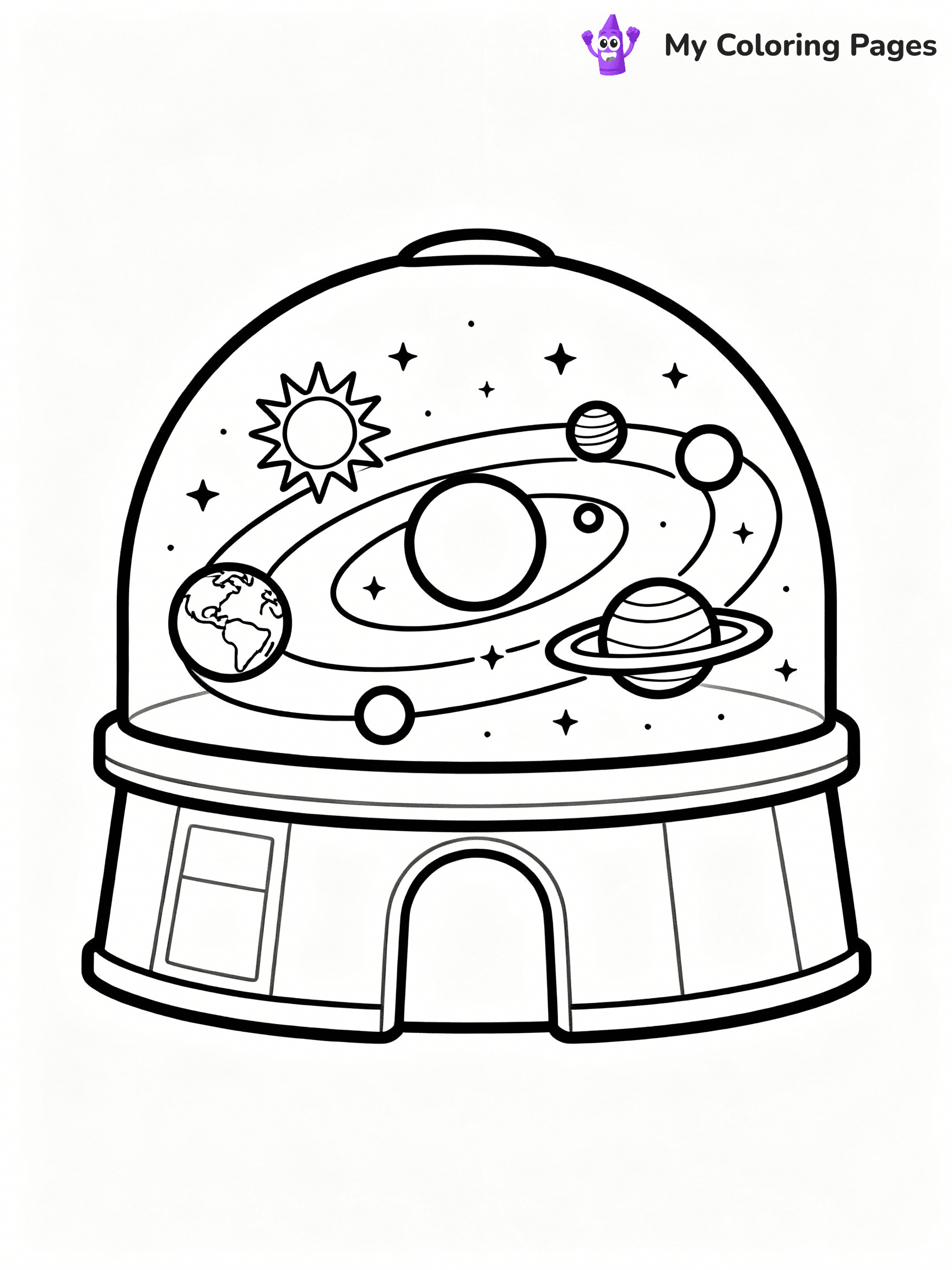 Science Coloring Pages - 15