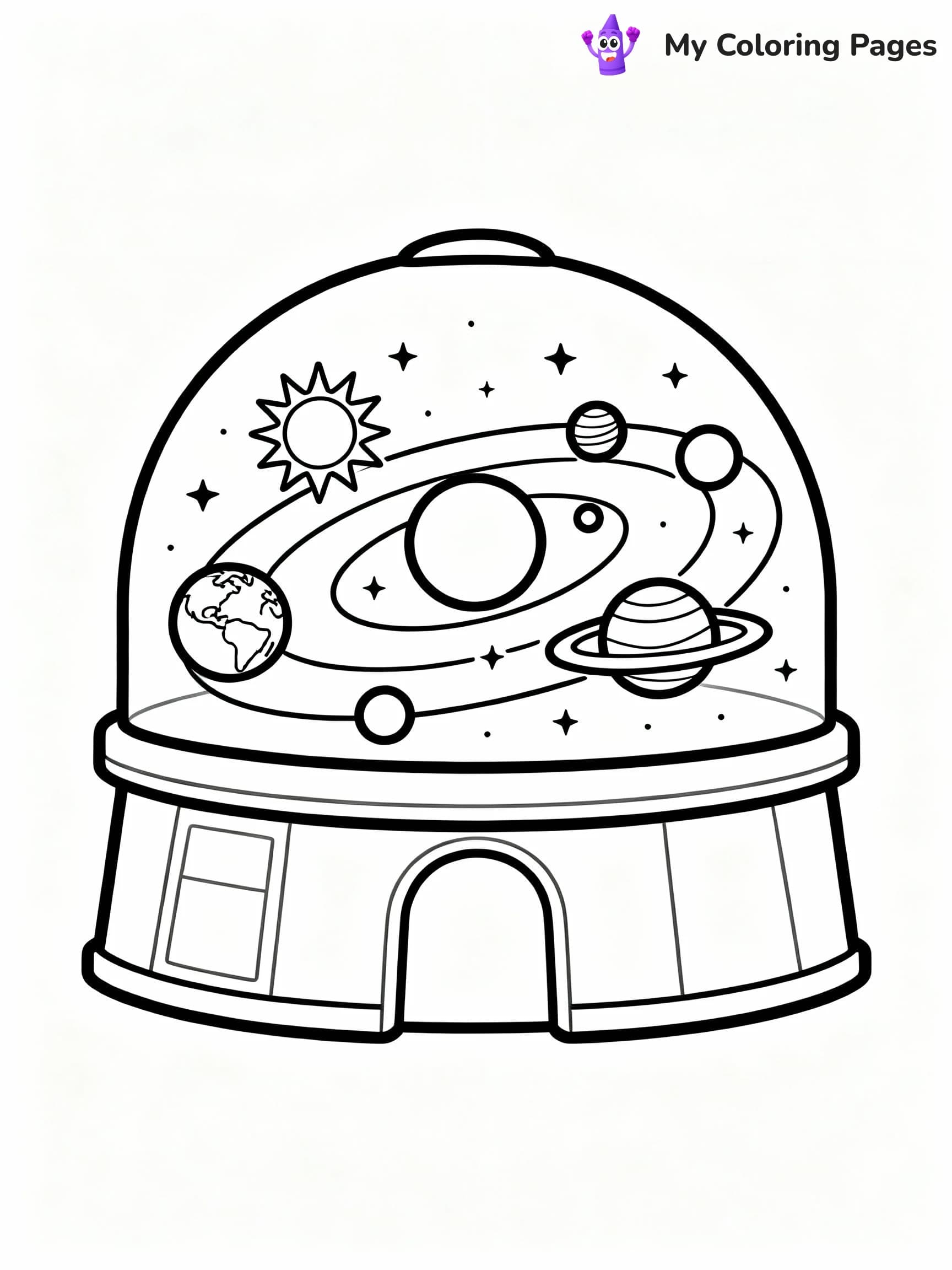 Science Coloring Pages - 15