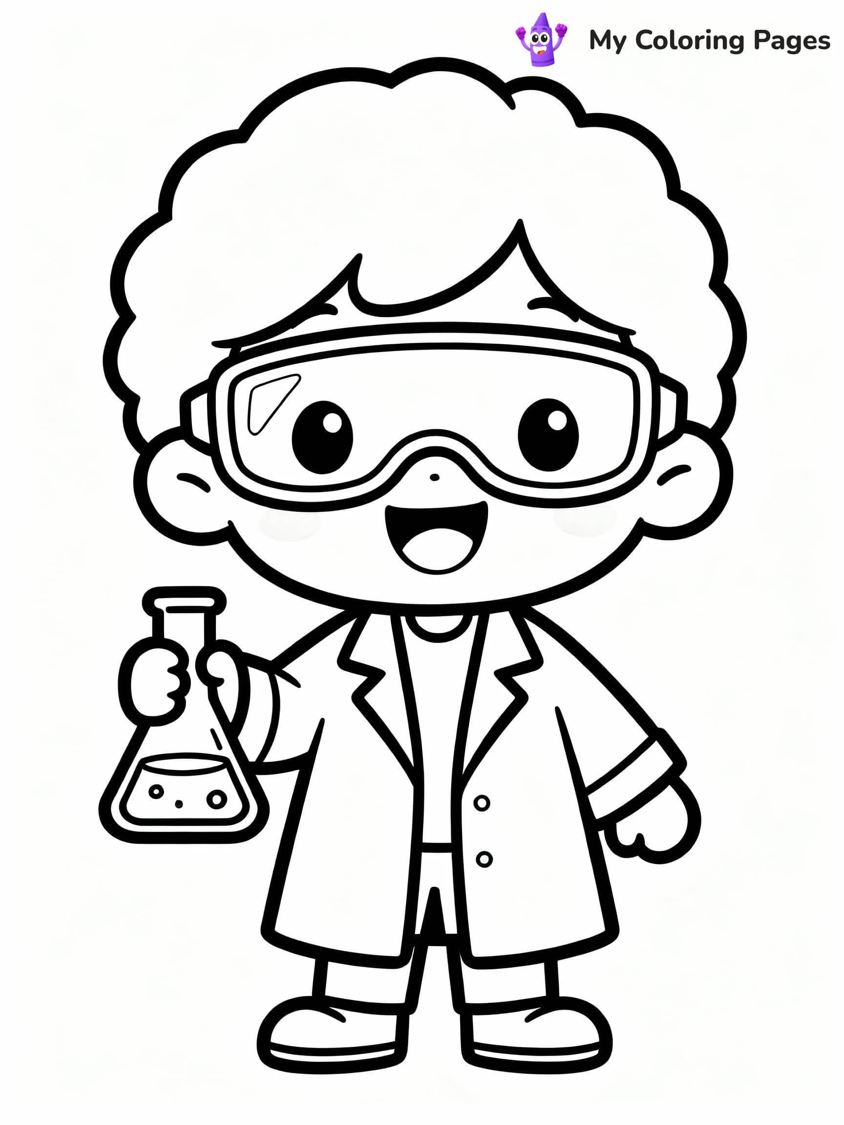 Science Coloring Pages - 11