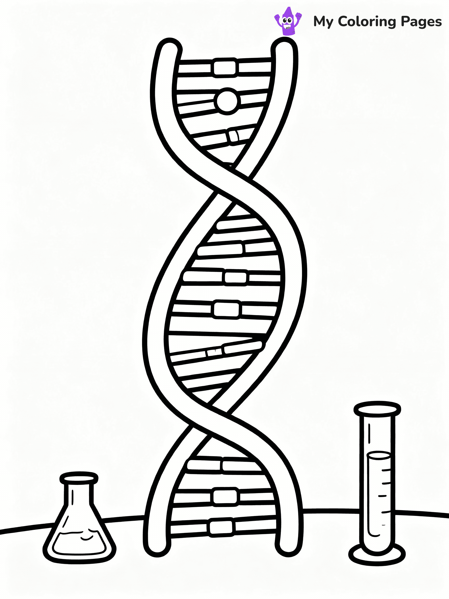 Science Coloring Pages - 10