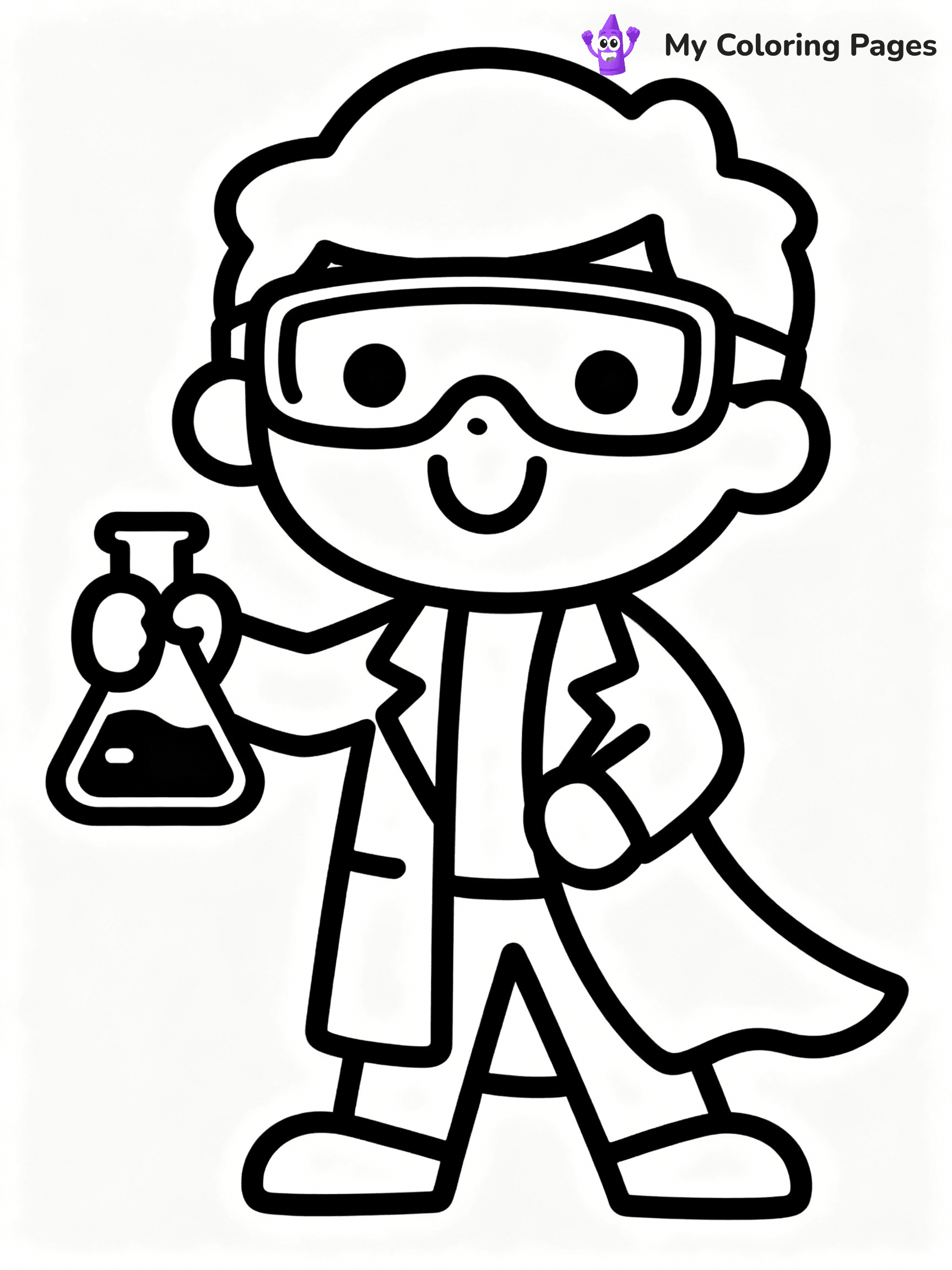 Science Coloring Pages - 3