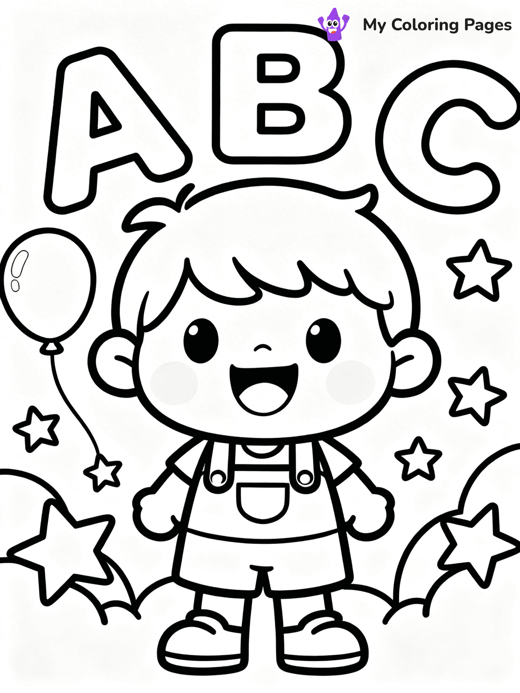 First Grade Coloring Pages - 5