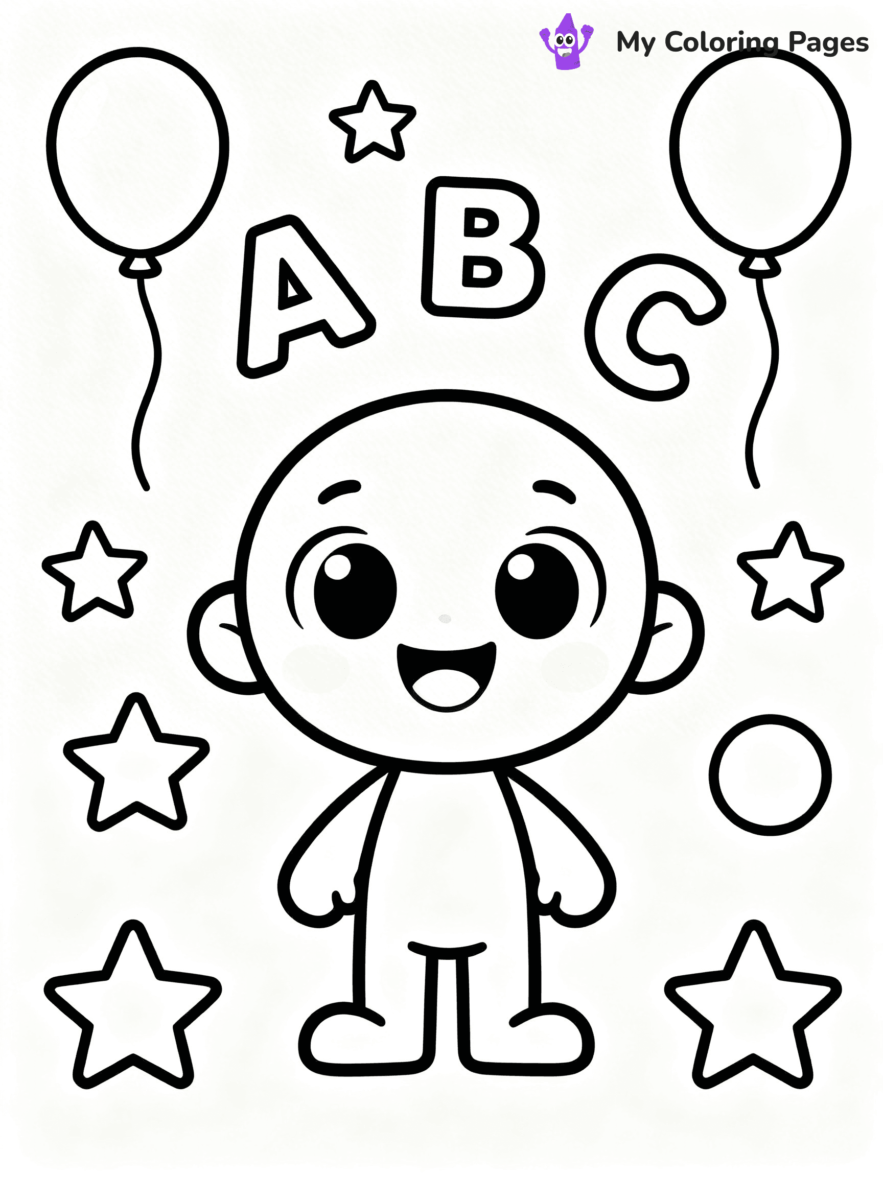 First Grade Coloring Pages - 3