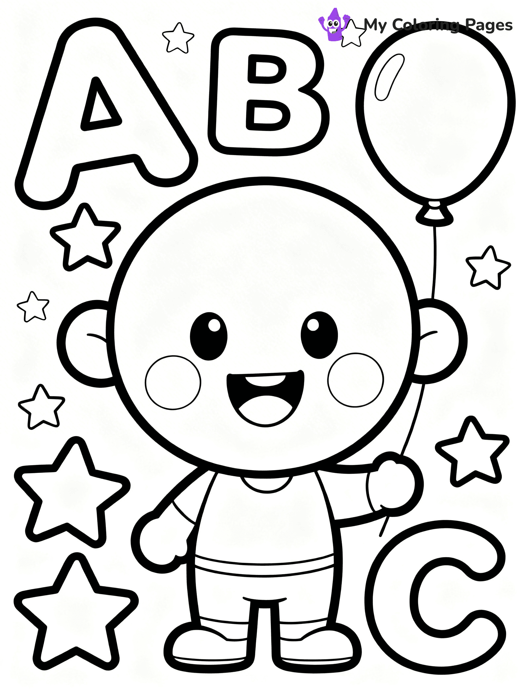 First Grade Coloring Pages - 1