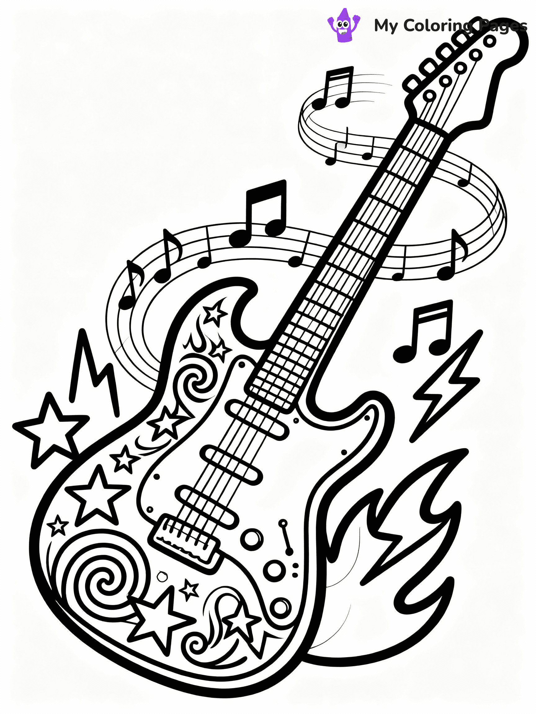 Music Coloring Pages - 29