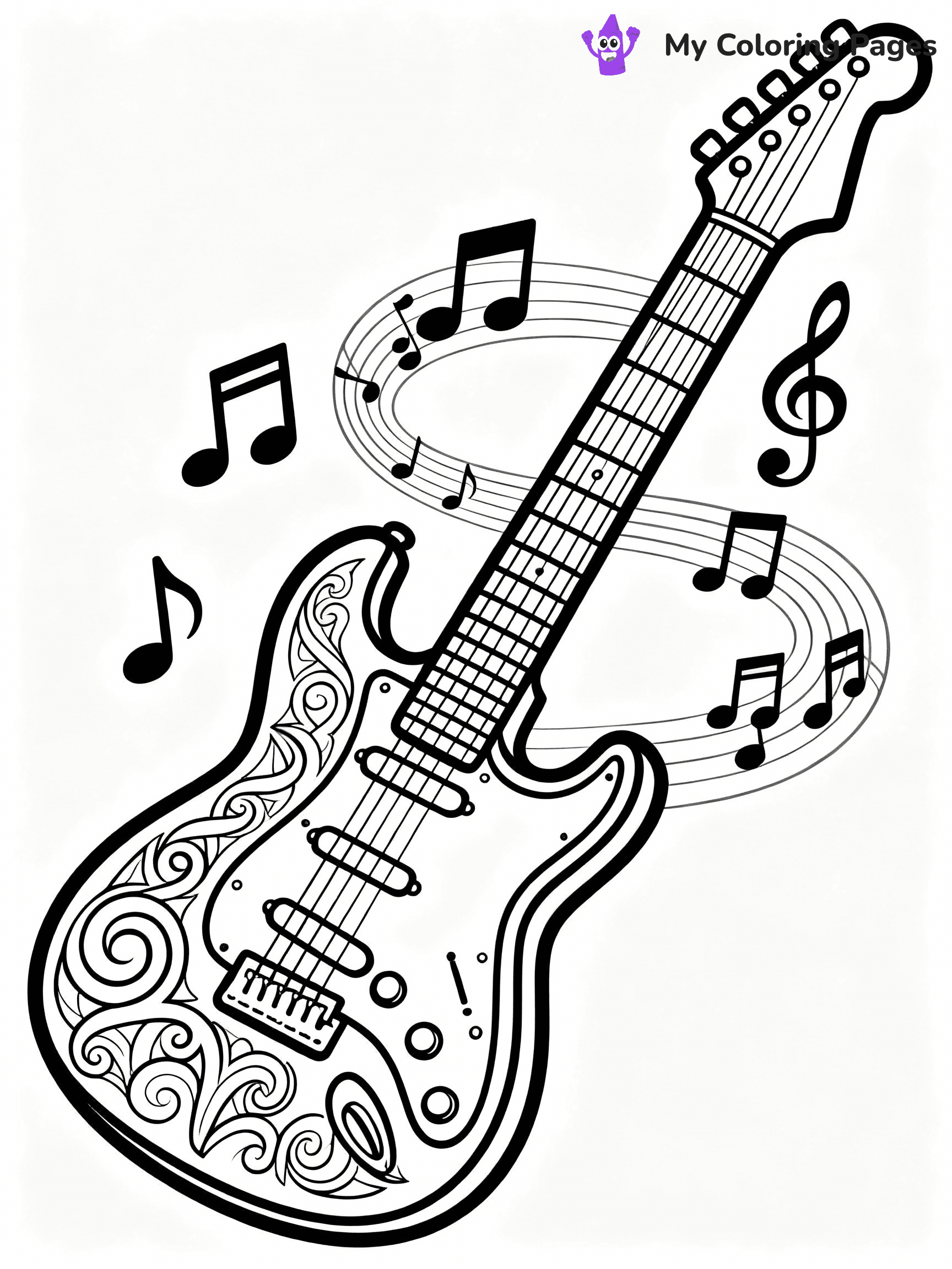 Music Coloring Pages - 28
