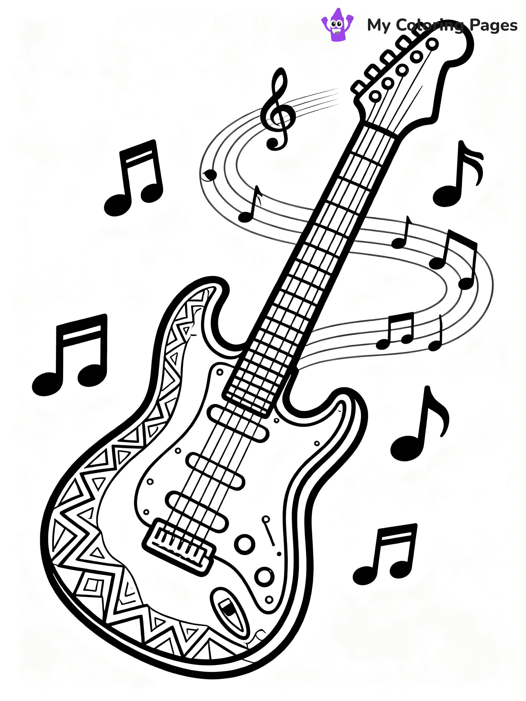 Music Coloring Pages - 26