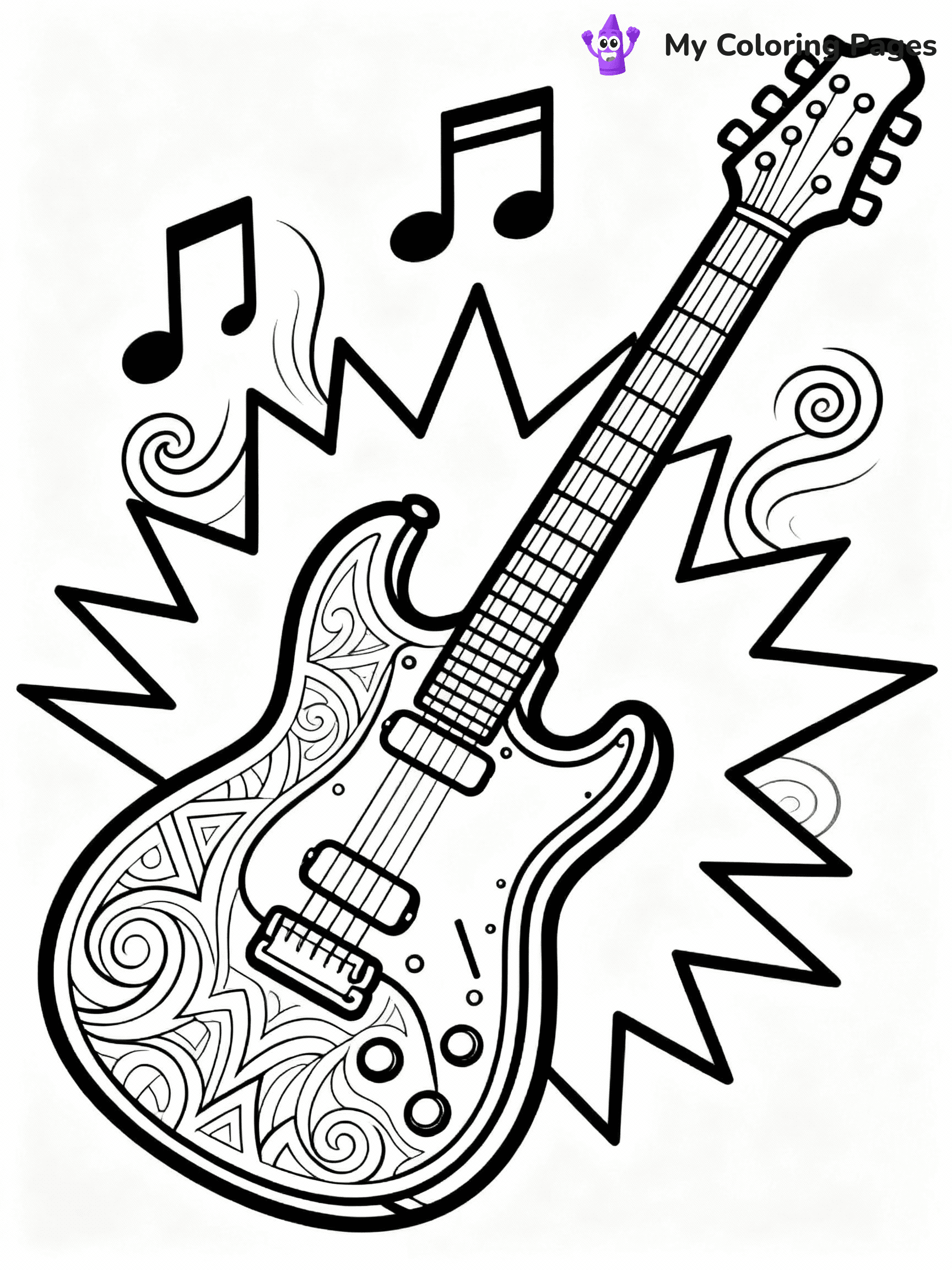 Music Coloring Pages - 25