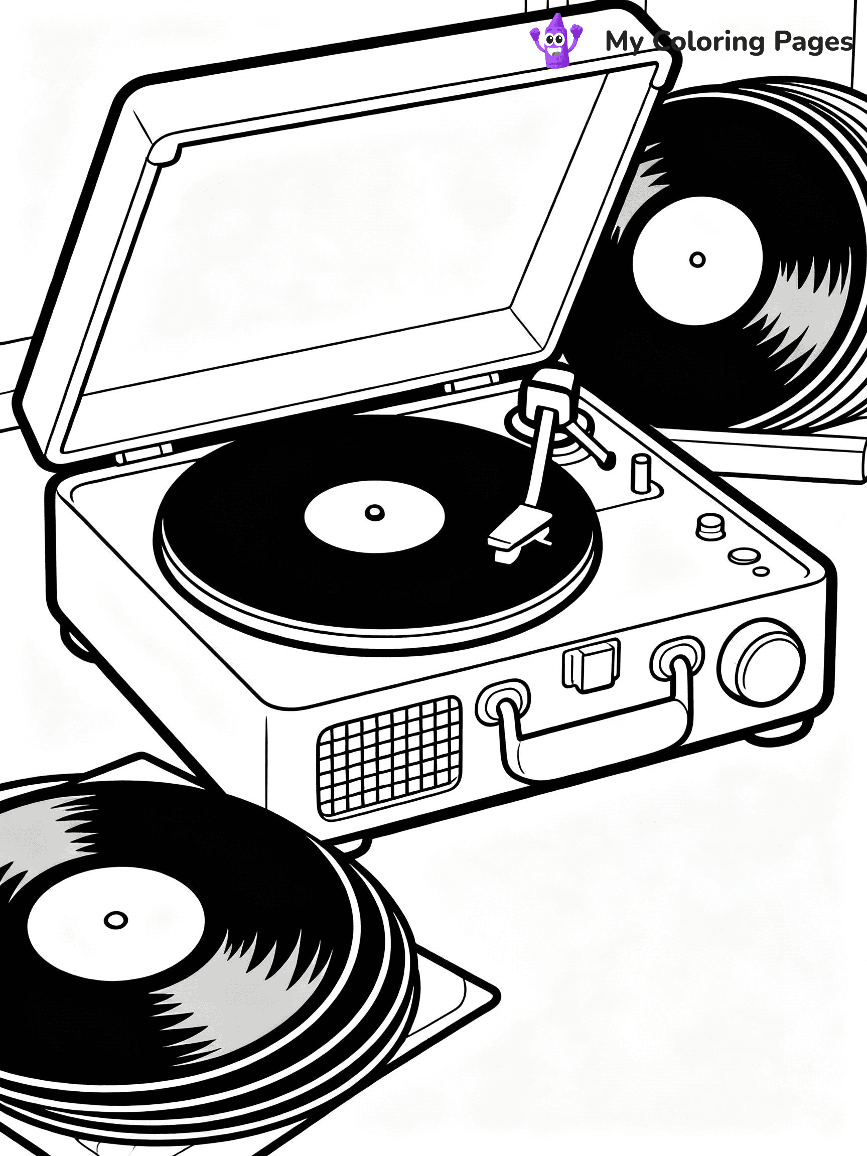 Music Coloring Pages - 19