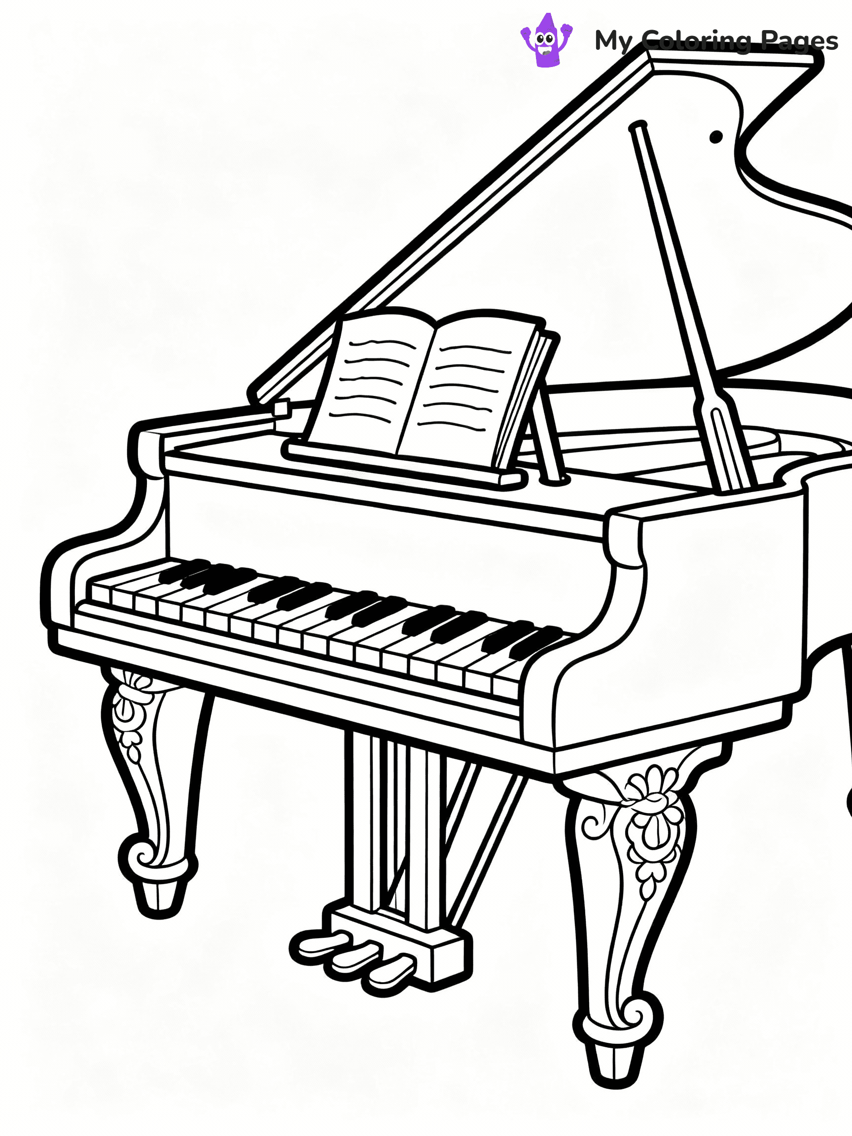 Music Coloring Pages - 18