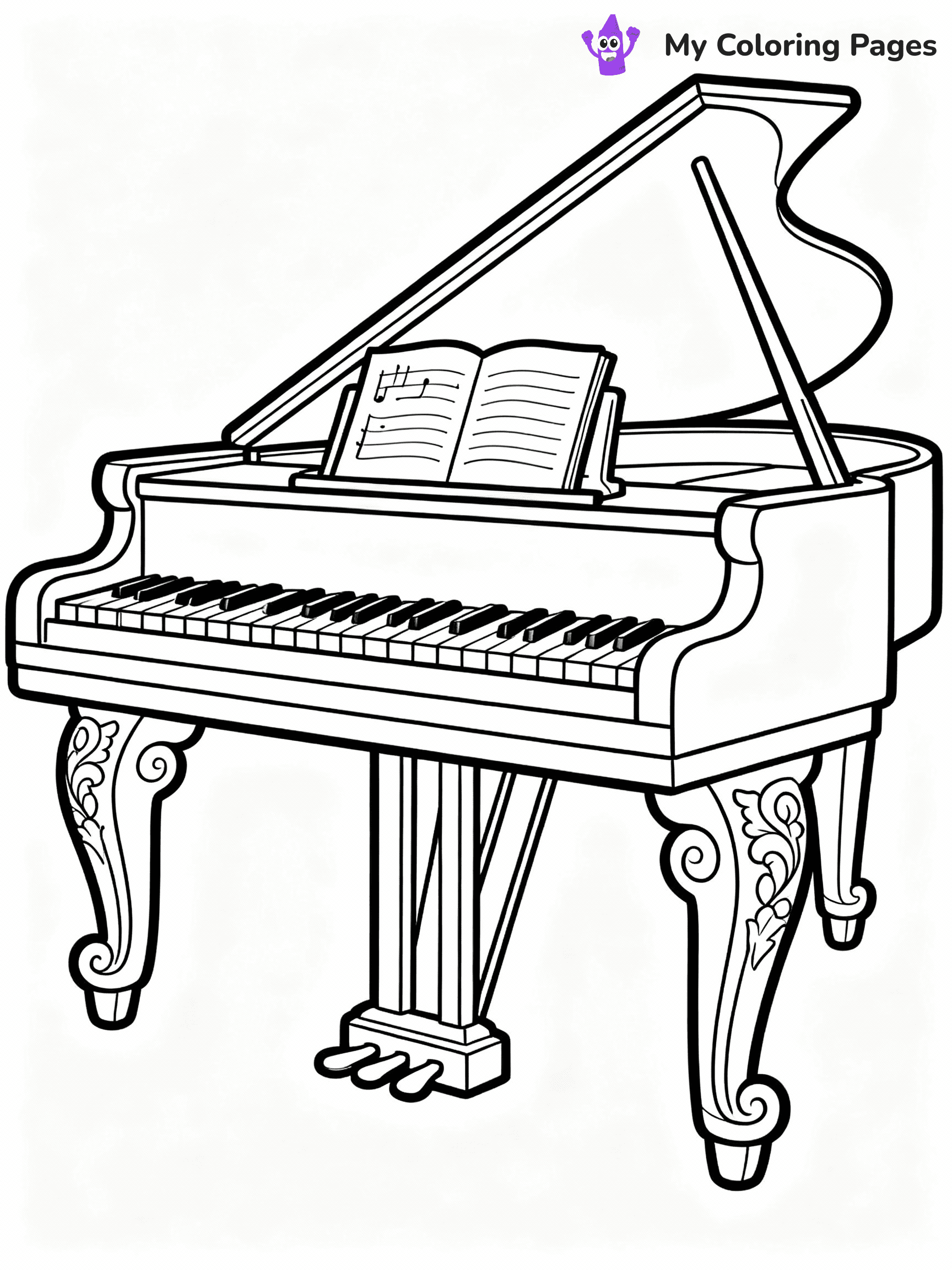 Music Coloring Pages - 17