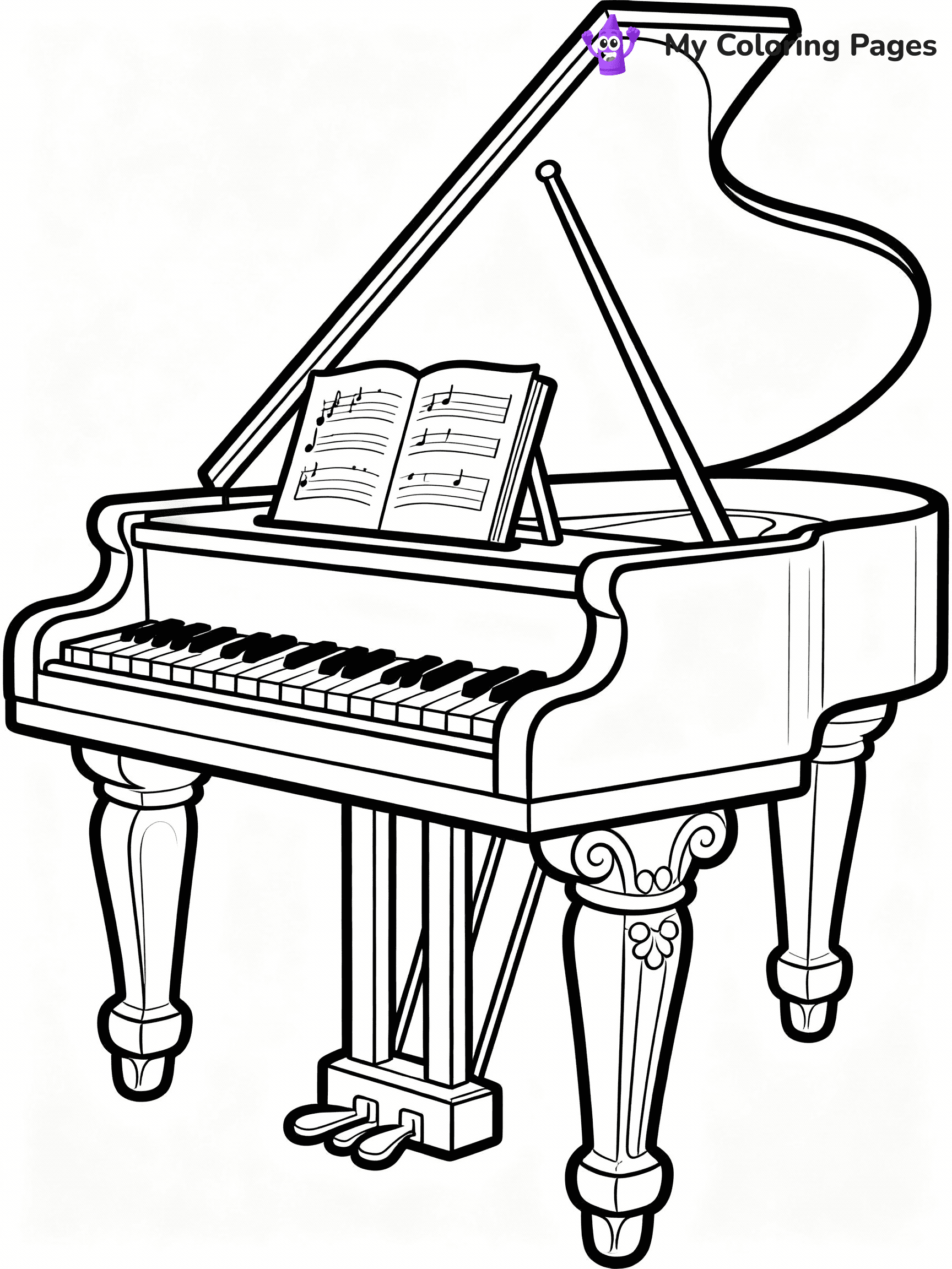 Music Coloring Pages - 16