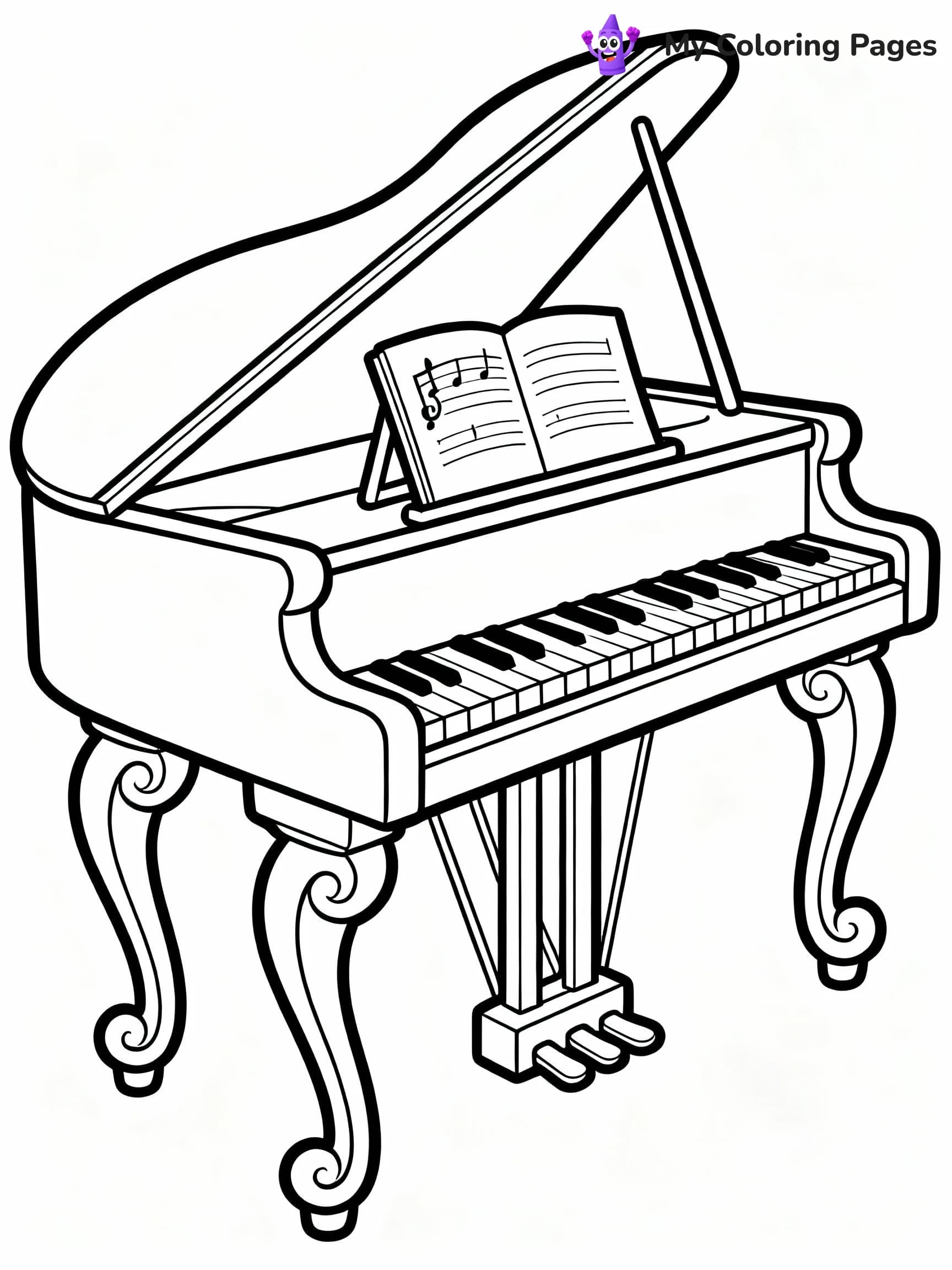 Music Coloring Pages - 15