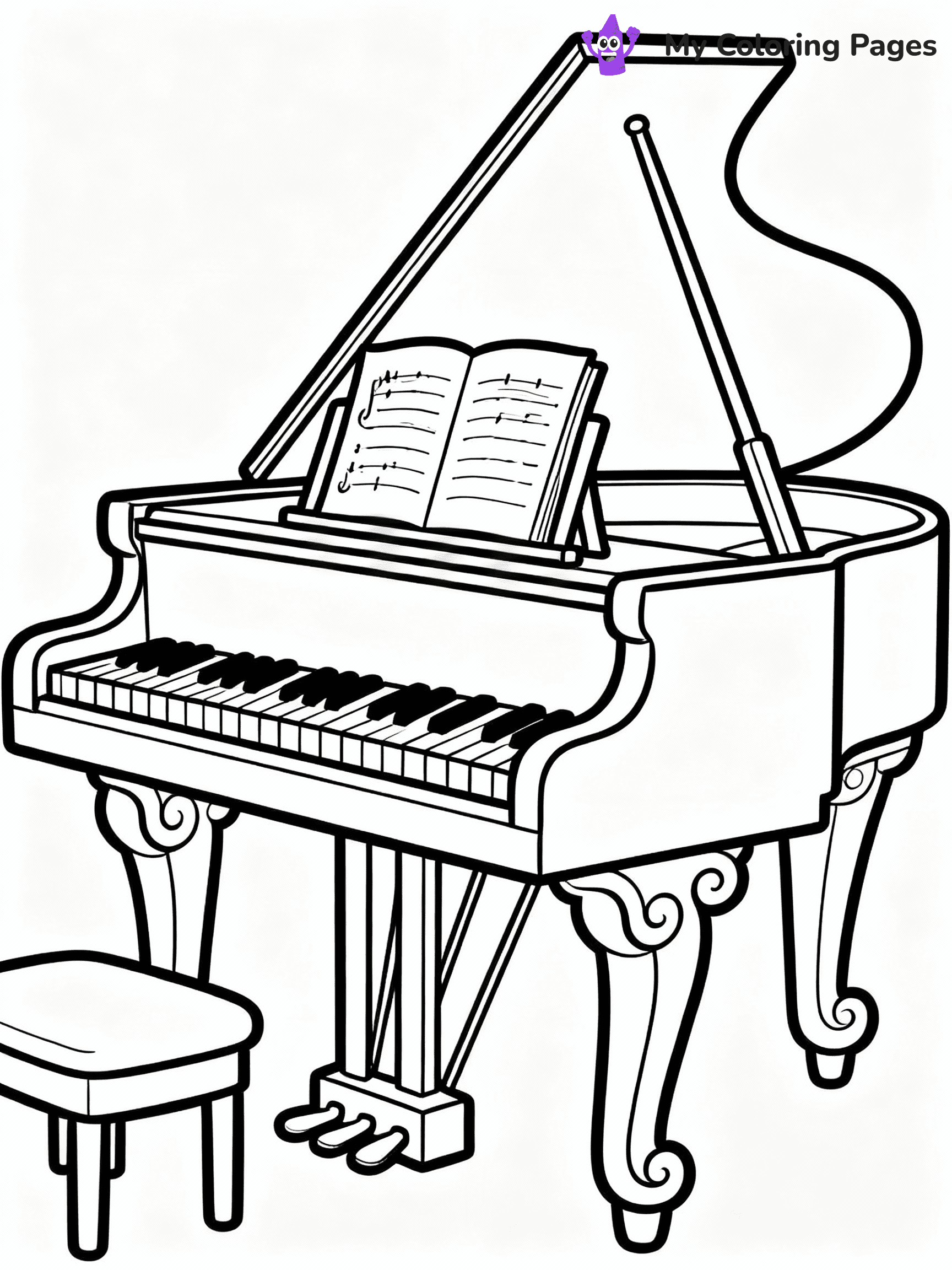 Music Coloring Pages - 14